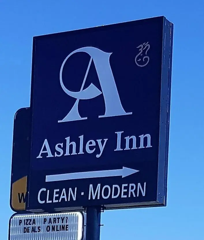 Property Logo/Sign in Ashley Inn Ponca City