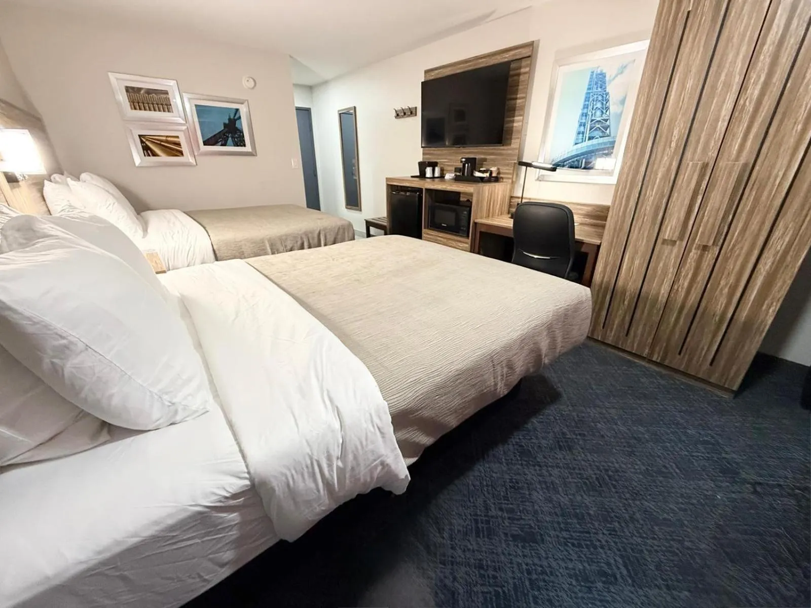 Bed in Quality Inn Ponca City