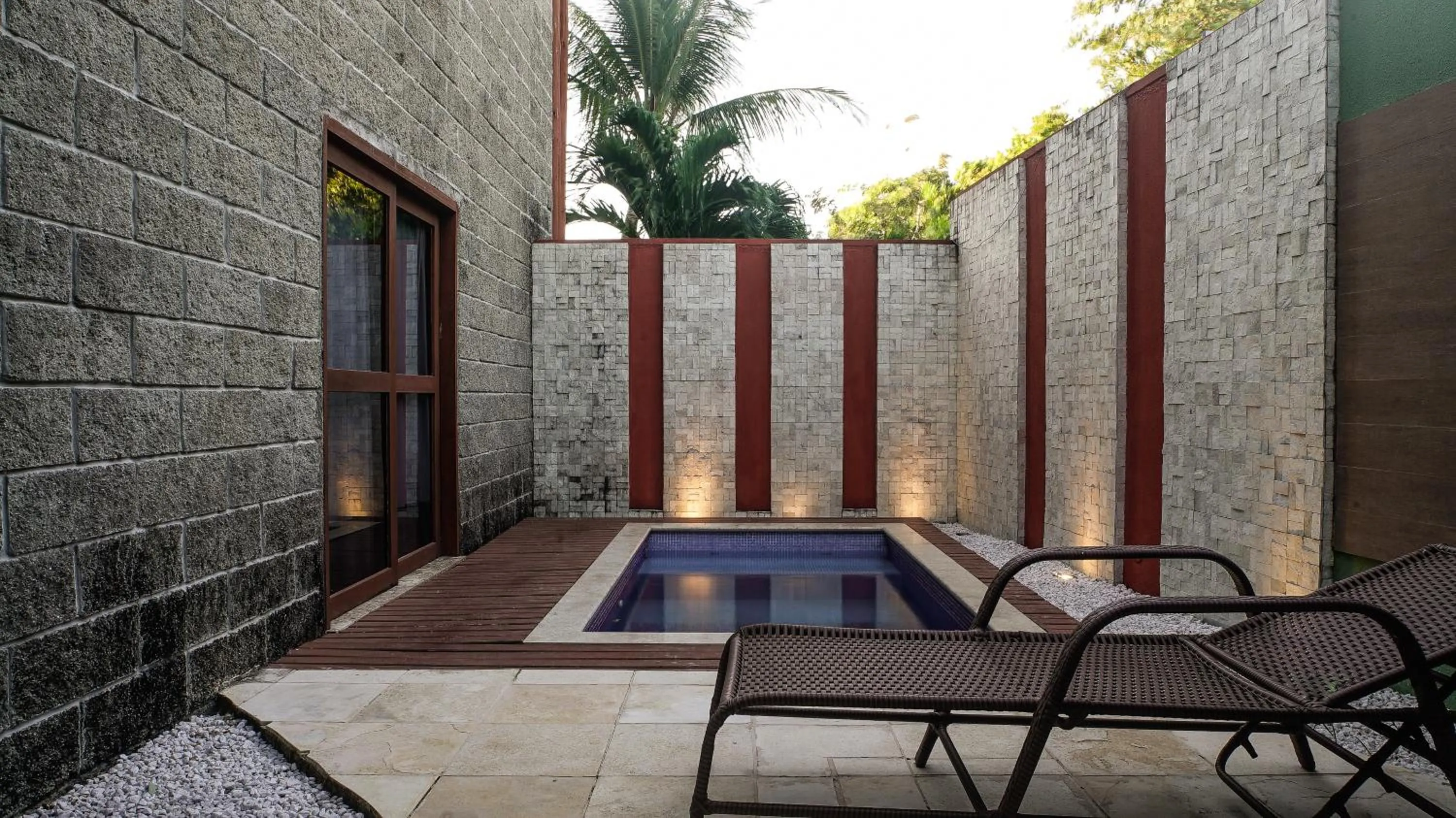 Patio in Kanaloa Pousada