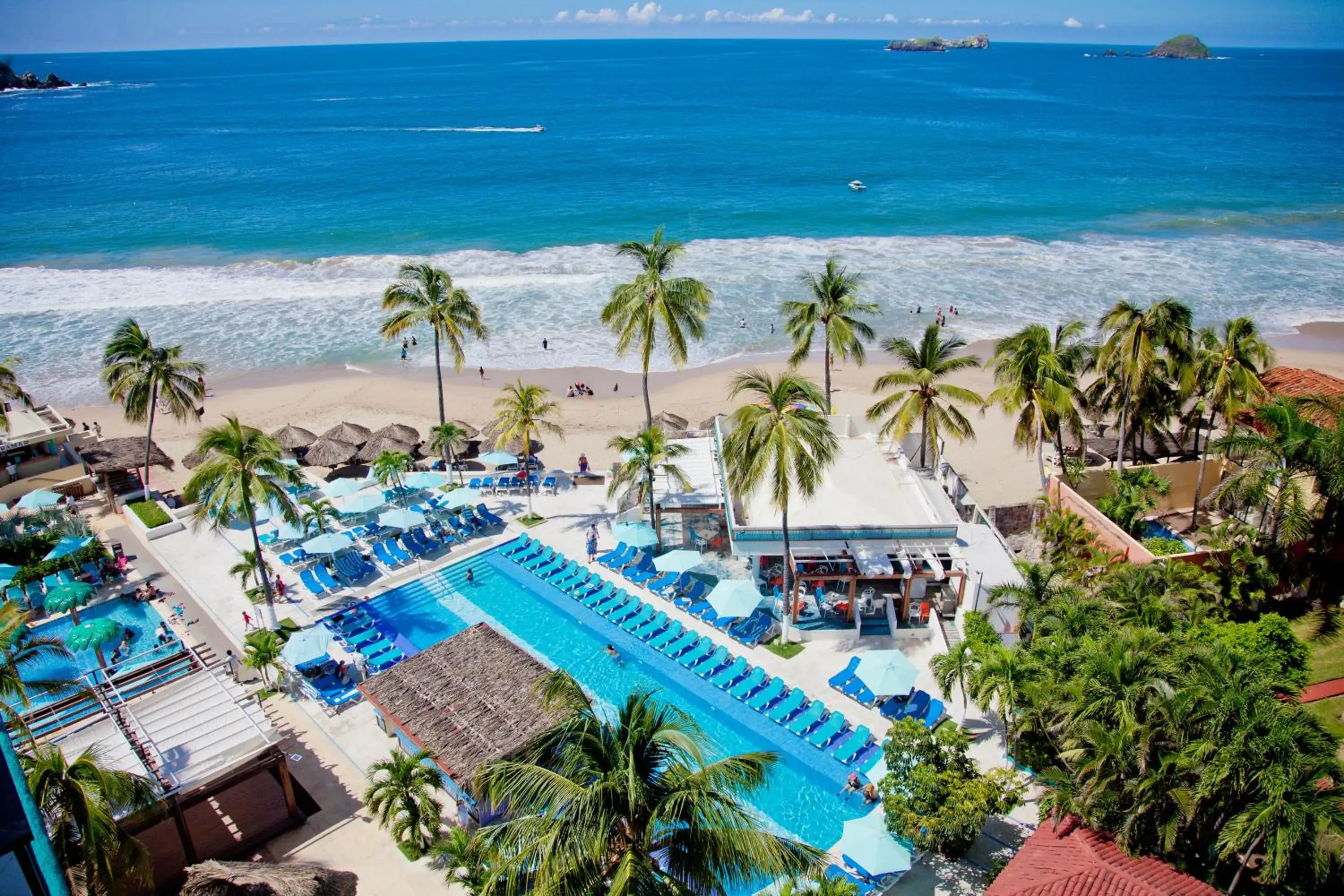 Bird's eye view in Fontan Ixtapa Bird's eye view in Fontan Ixtapa