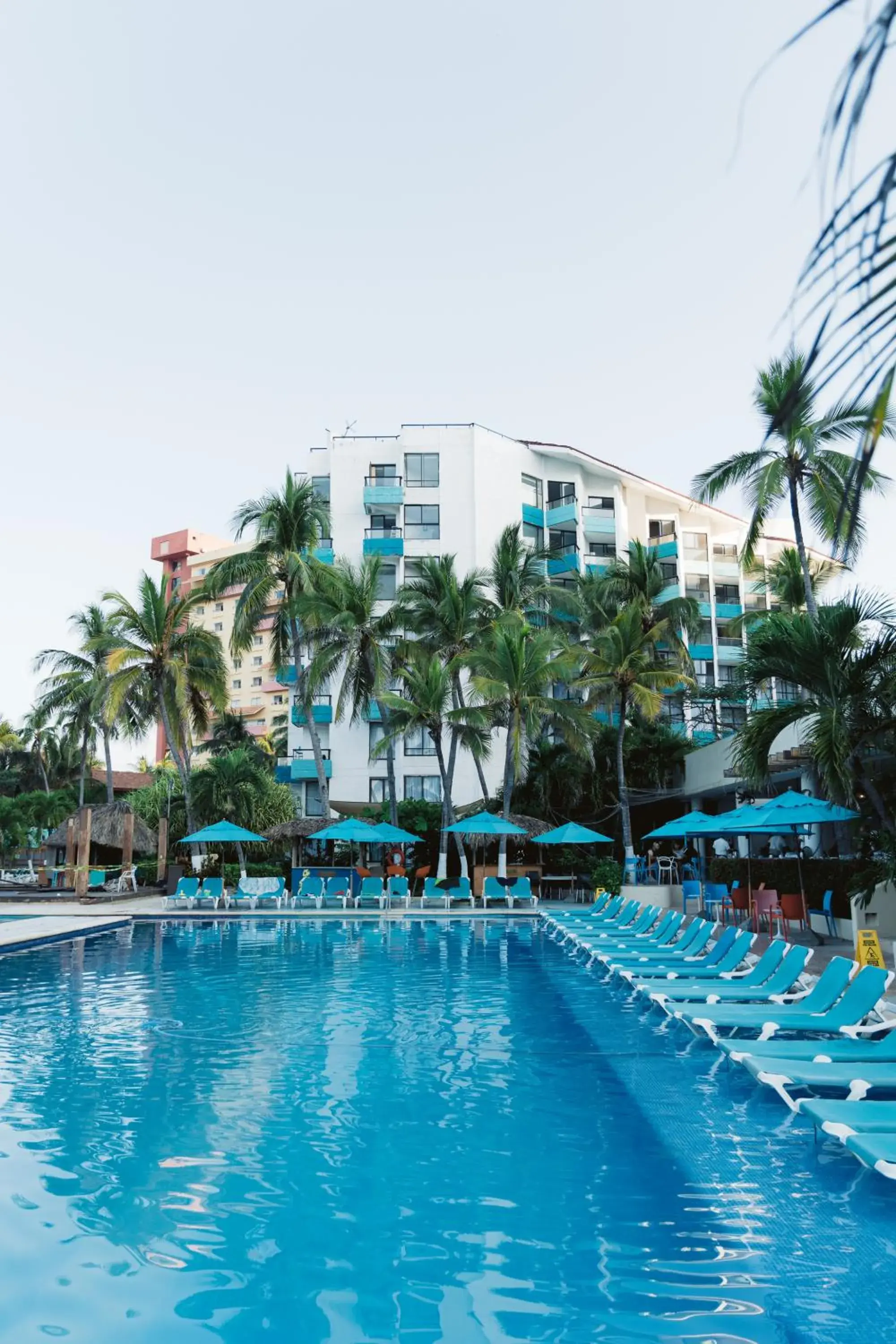 Swimming pool in Fontan Ixtapa Swimming pool in Fontan Ixtapa