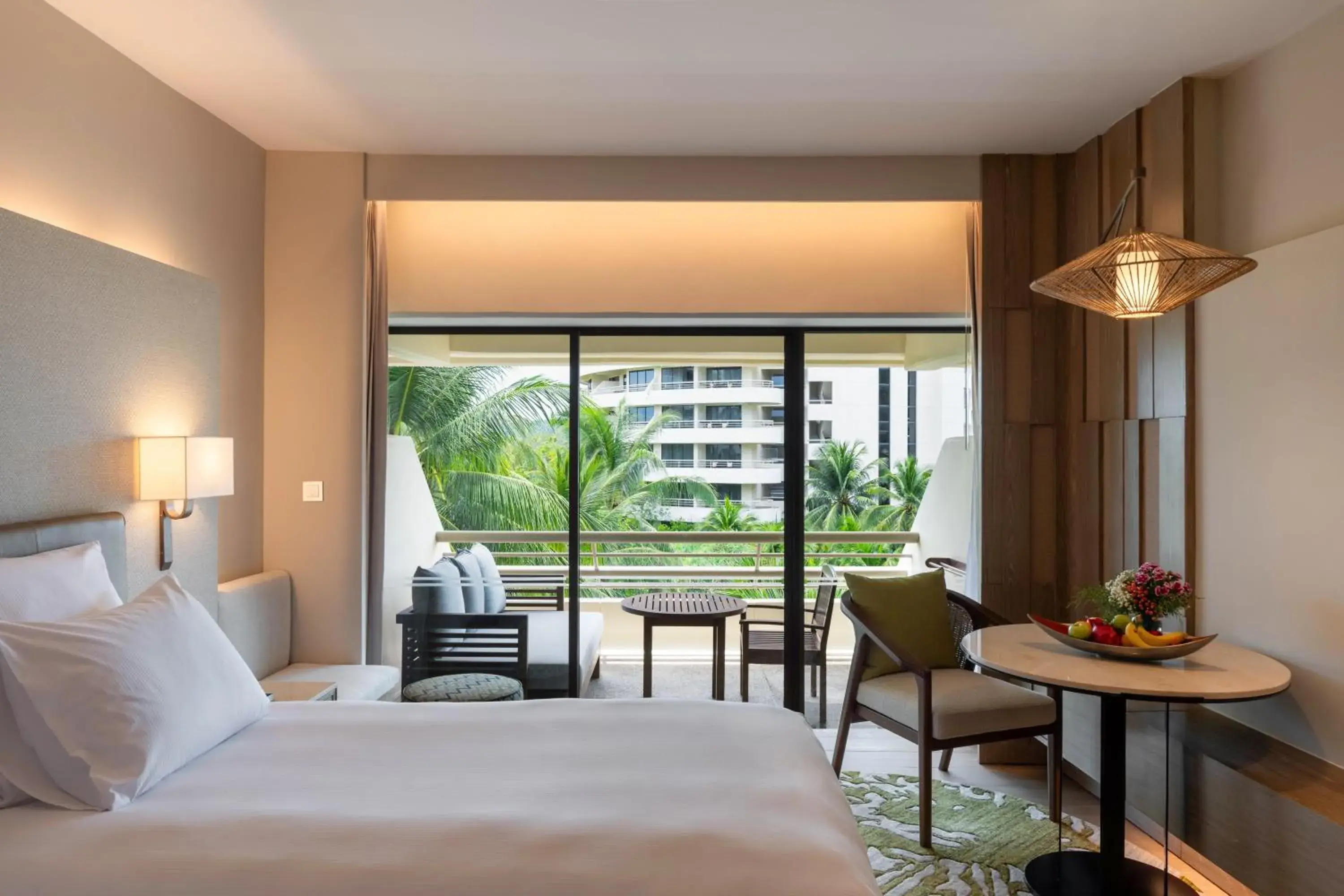 View (from property/room), Bed in Pullman Phuket Karon Beach Resort View (from property/room), Bed in Pullman Phuket Karon Beach Resort