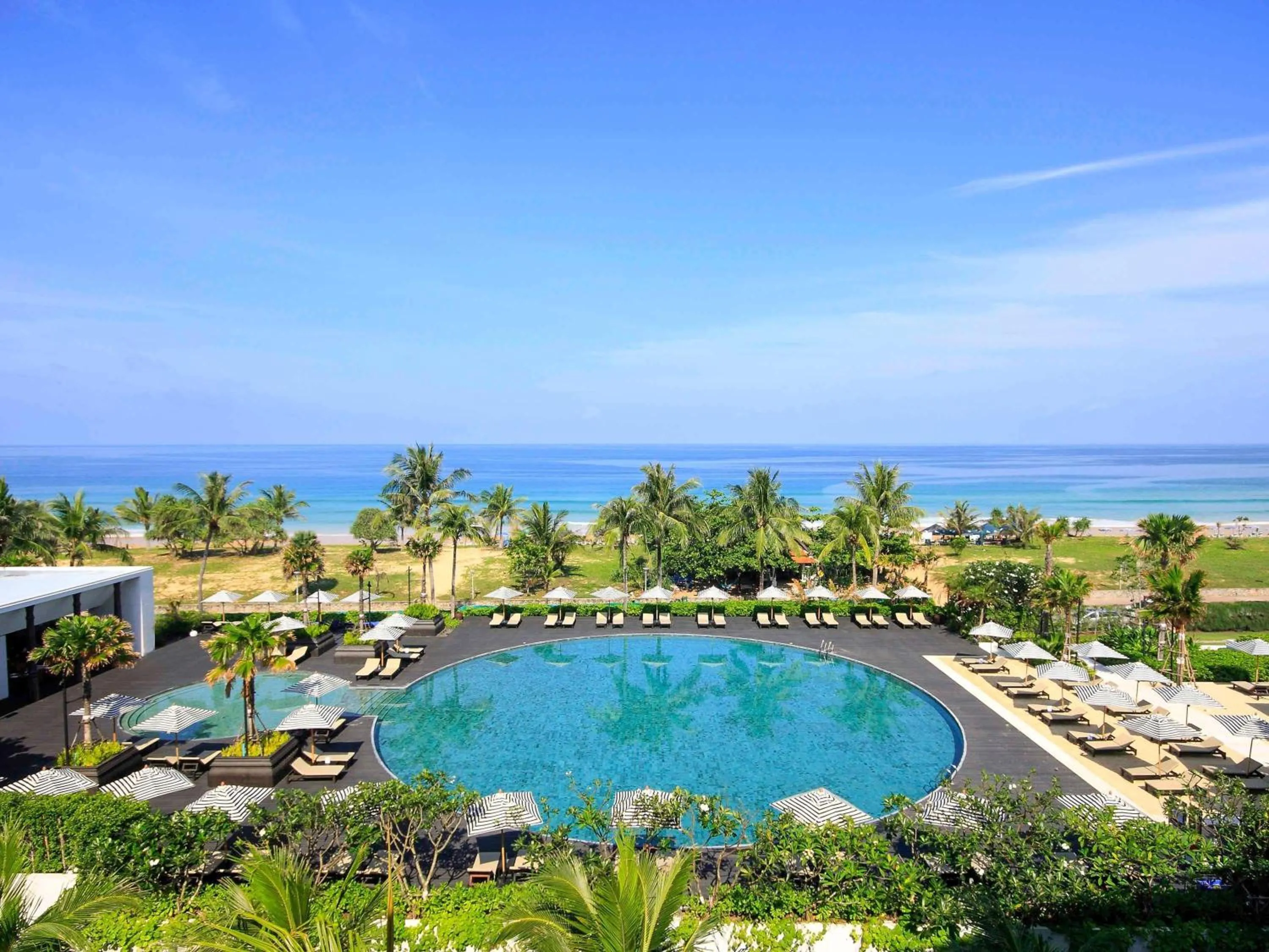 Pool view in Pullman Phuket Karon Beach Resort