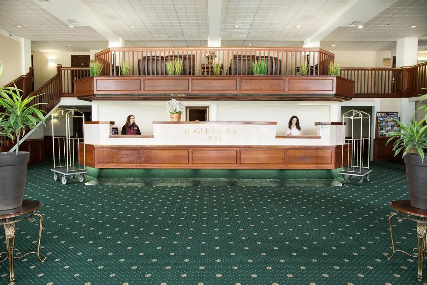 Lobby or reception in Rogue Regency Inn & Suites Lobby or reception in Rogue Regency Inn & Suites