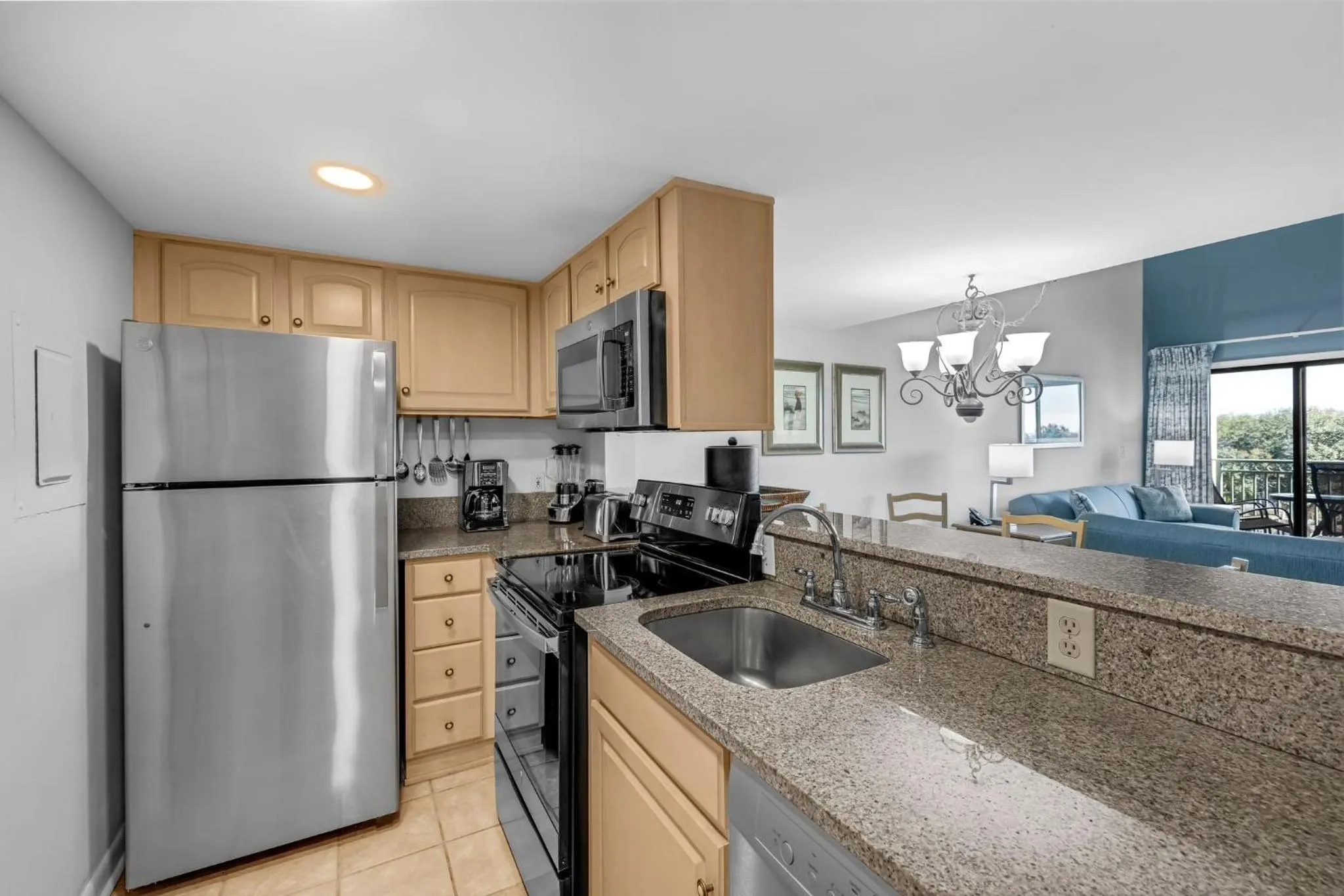 Kitchen or kitchenette in Ocean View at Island Club
