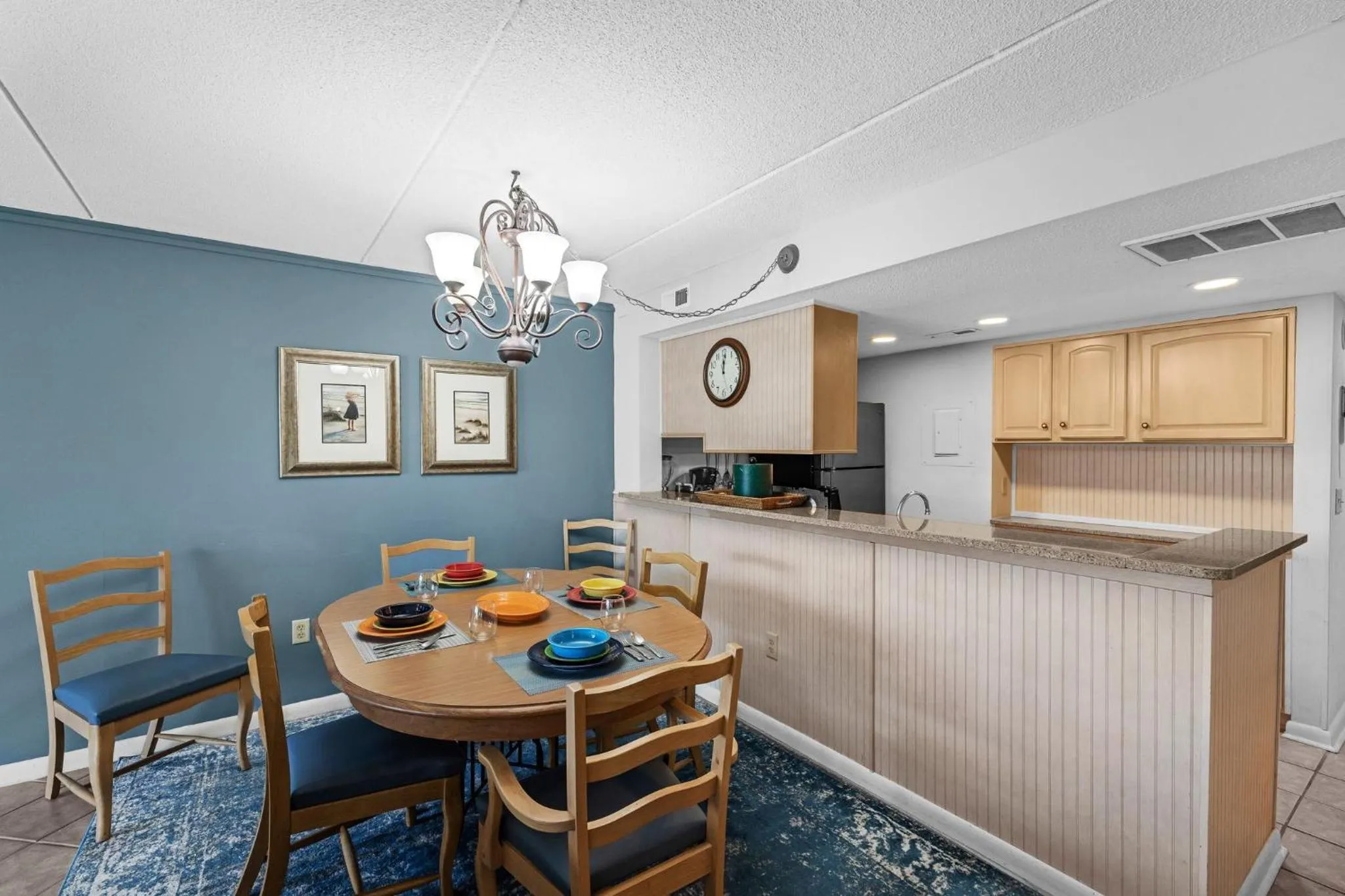 Kitchen or kitchenette in Ocean View at Island Club