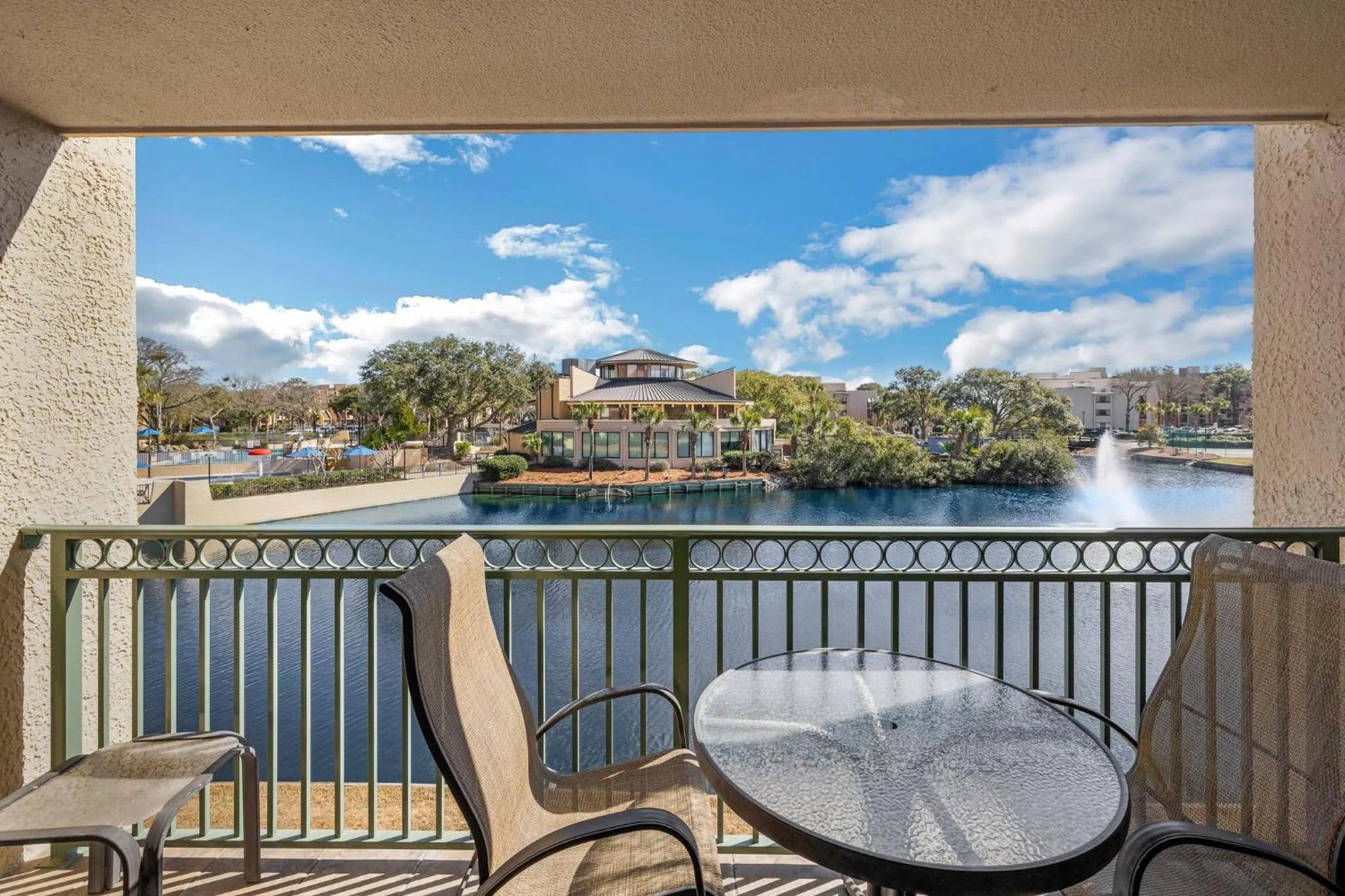 Patio in Ocean View at Island Club