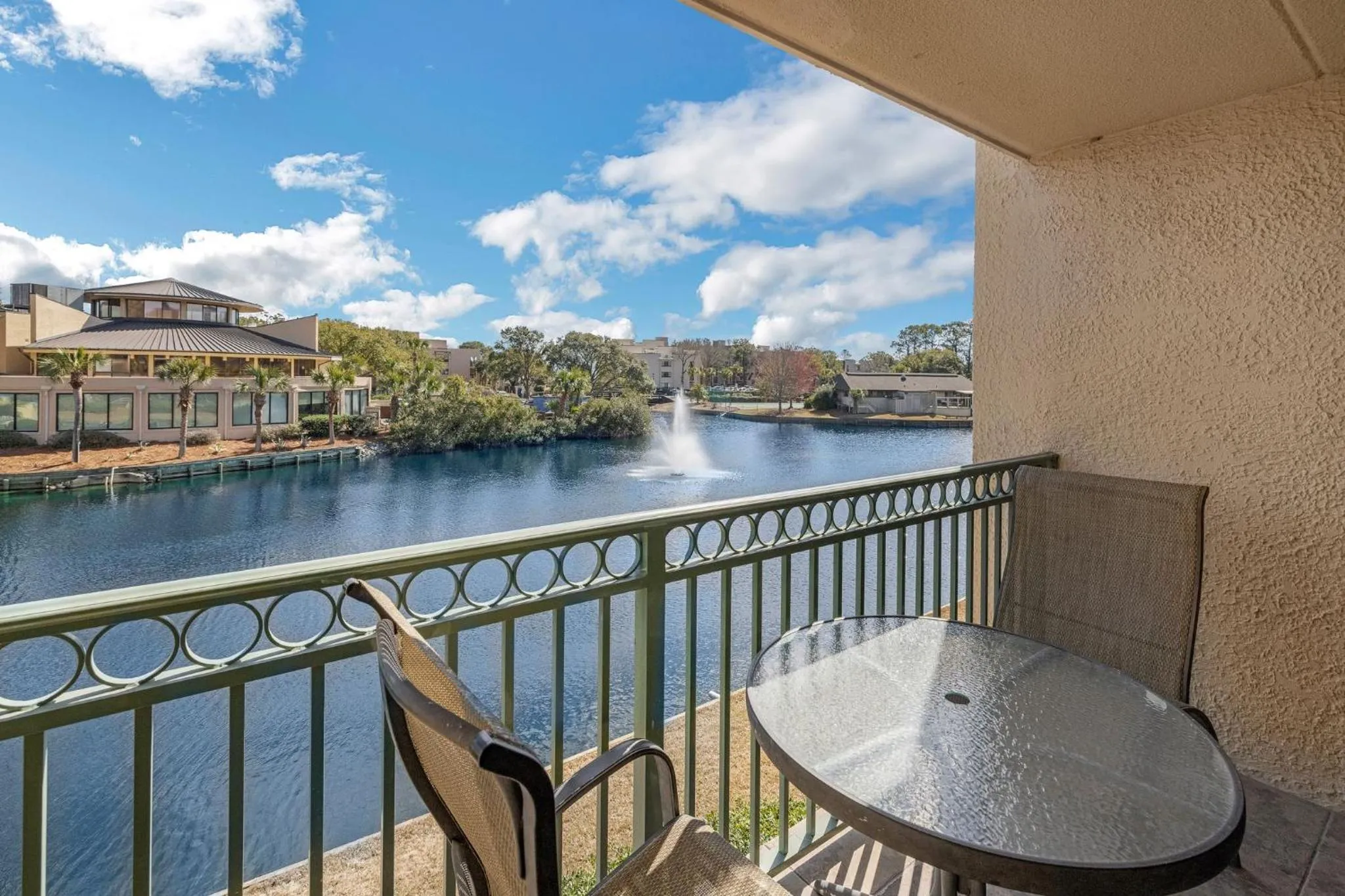 Patio in Ocean View at Island Club