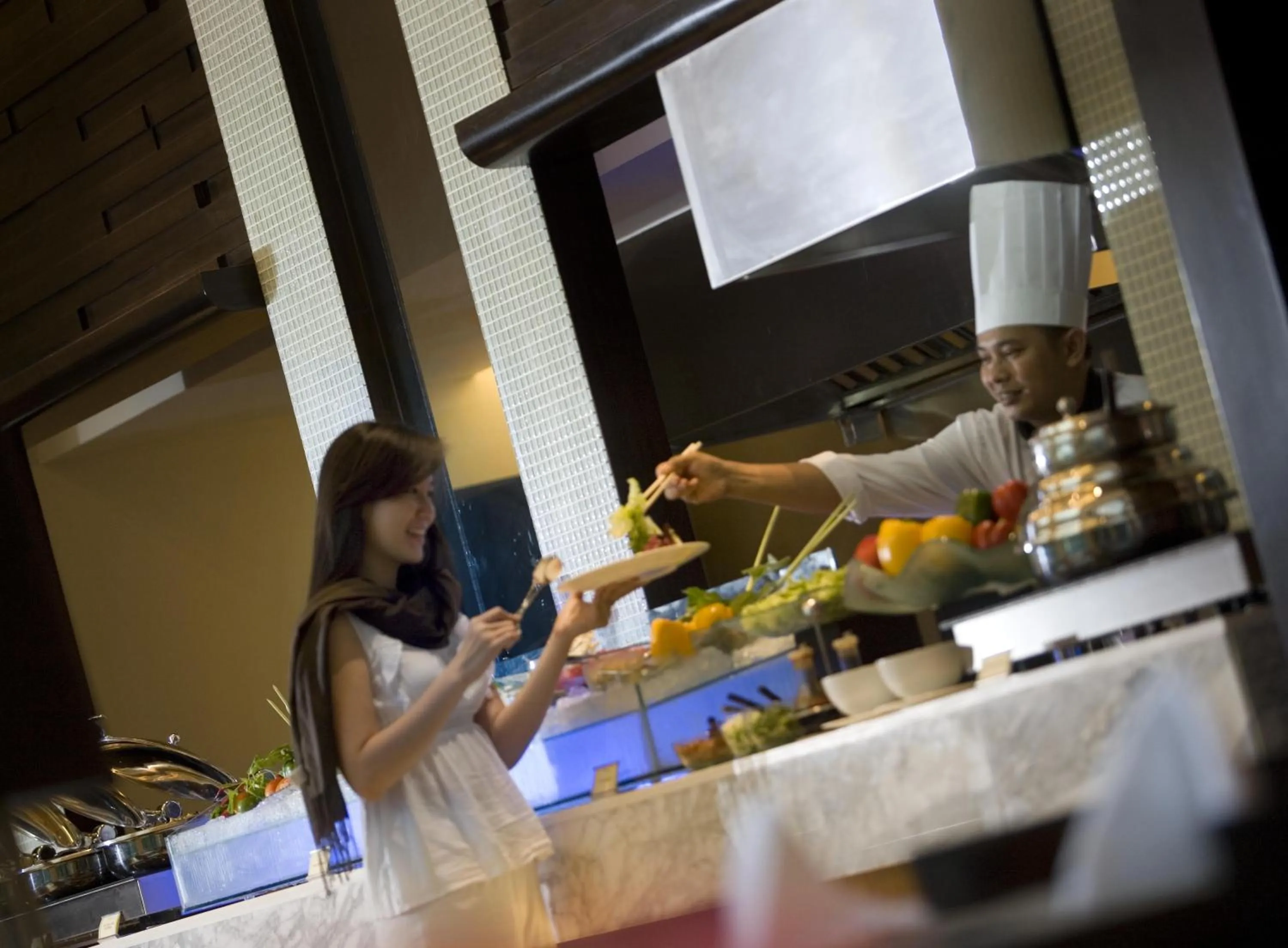 People in Hotel Santika Premiere Slipi Jakarta