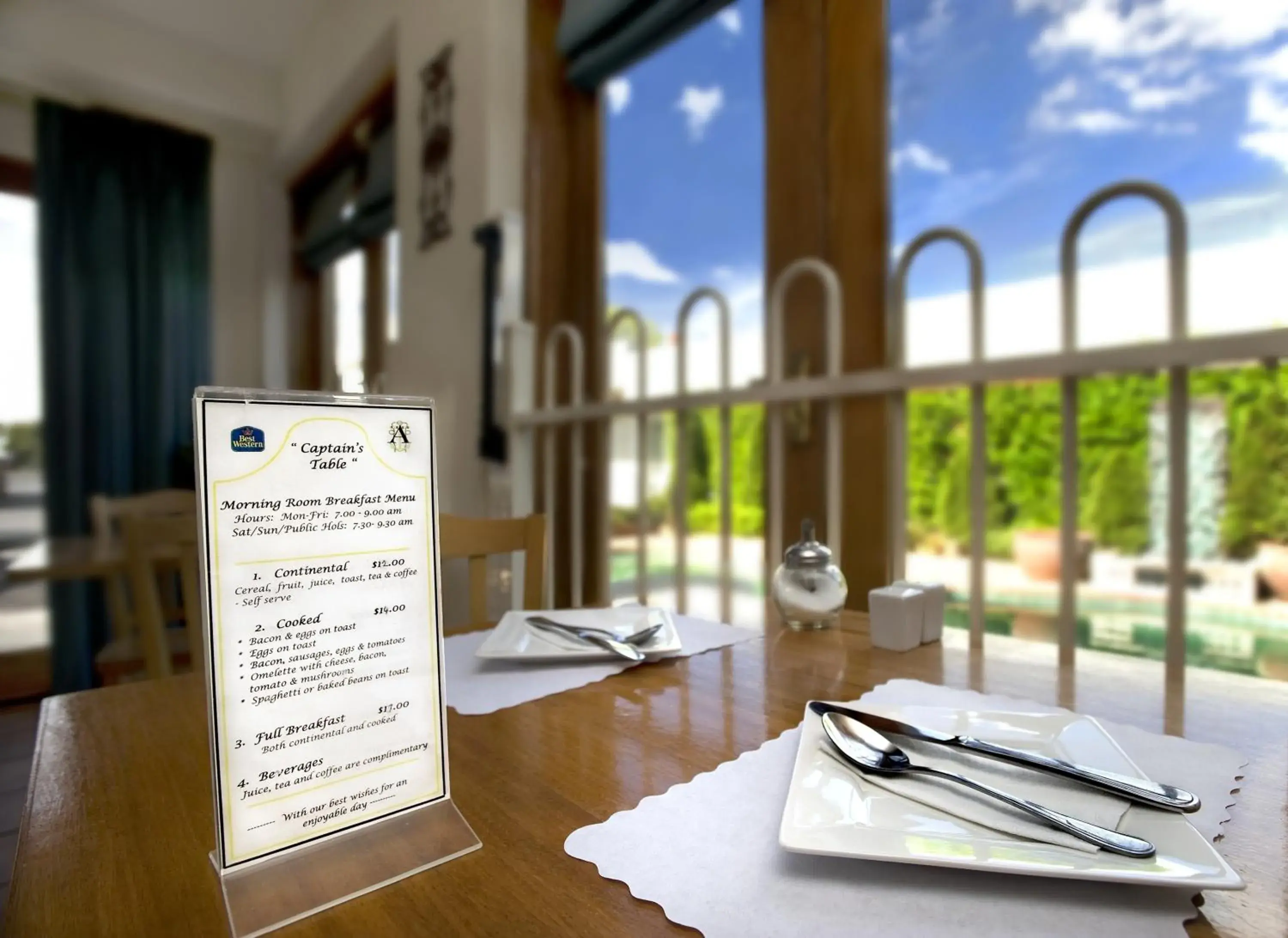 Restaurant/places to eat in Admiralty Inn Restaurant/places to eat in Admiralty Inn