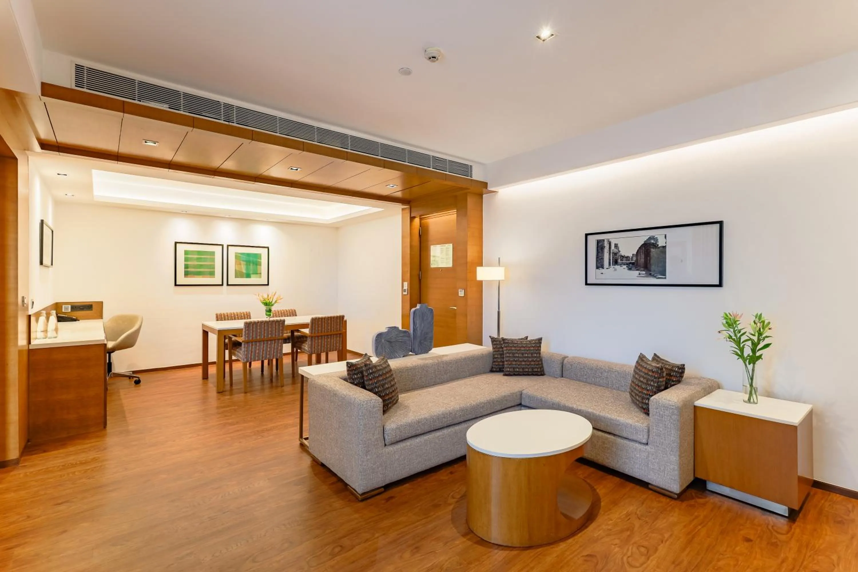 Living room in Hyatt Pune