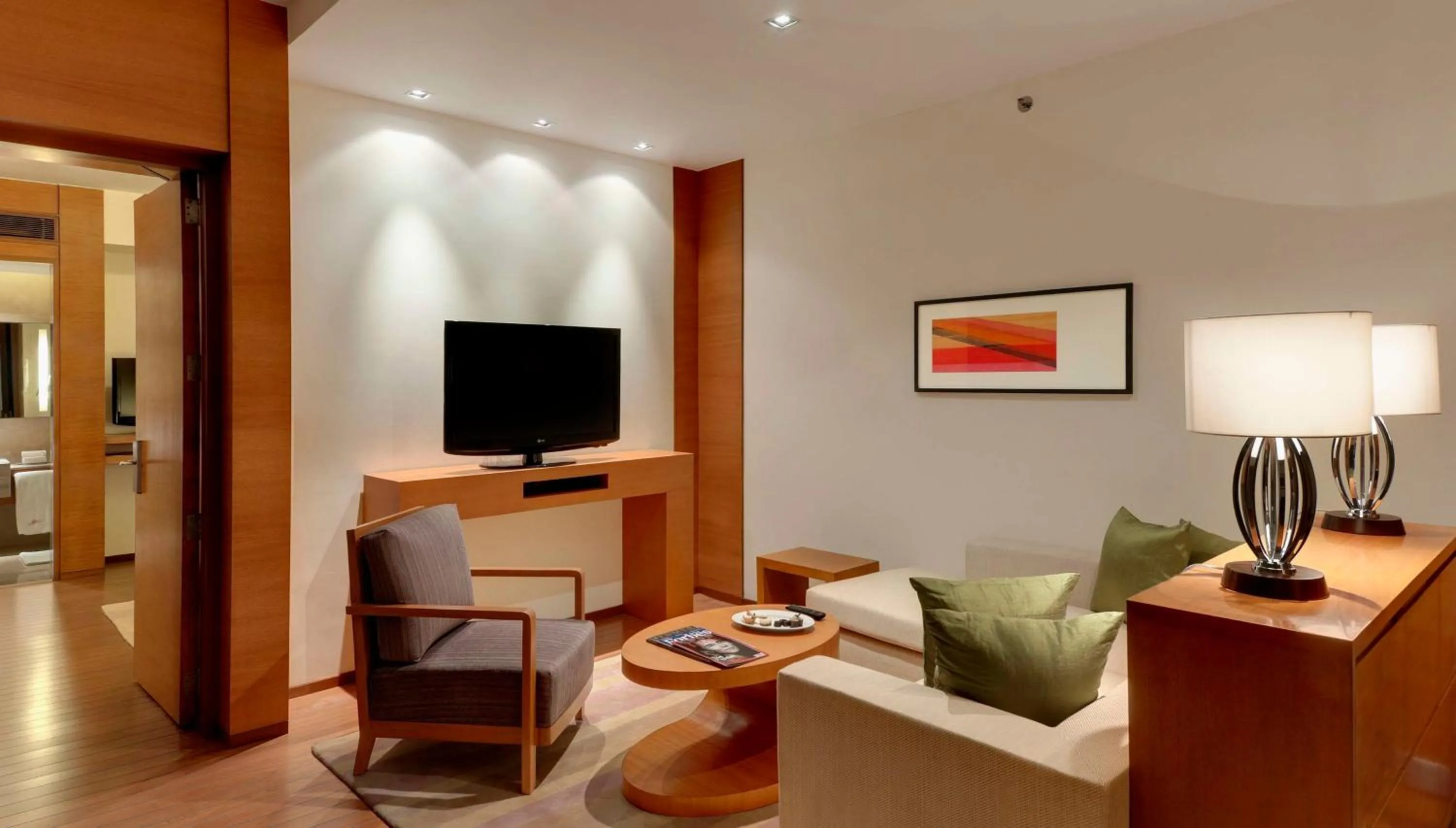 Photo of the whole room in Hyatt Pune