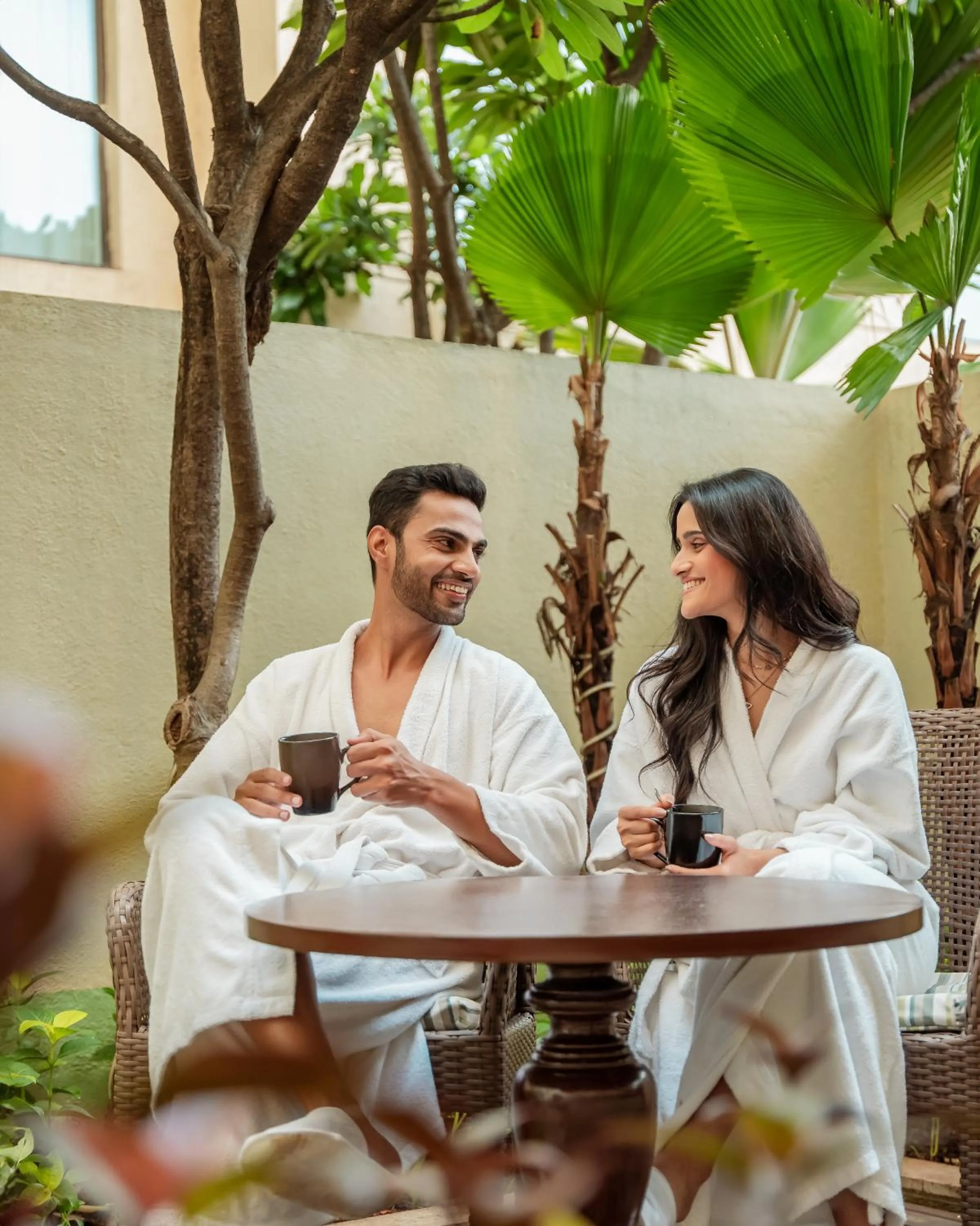 Garden view in Hyatt Pune