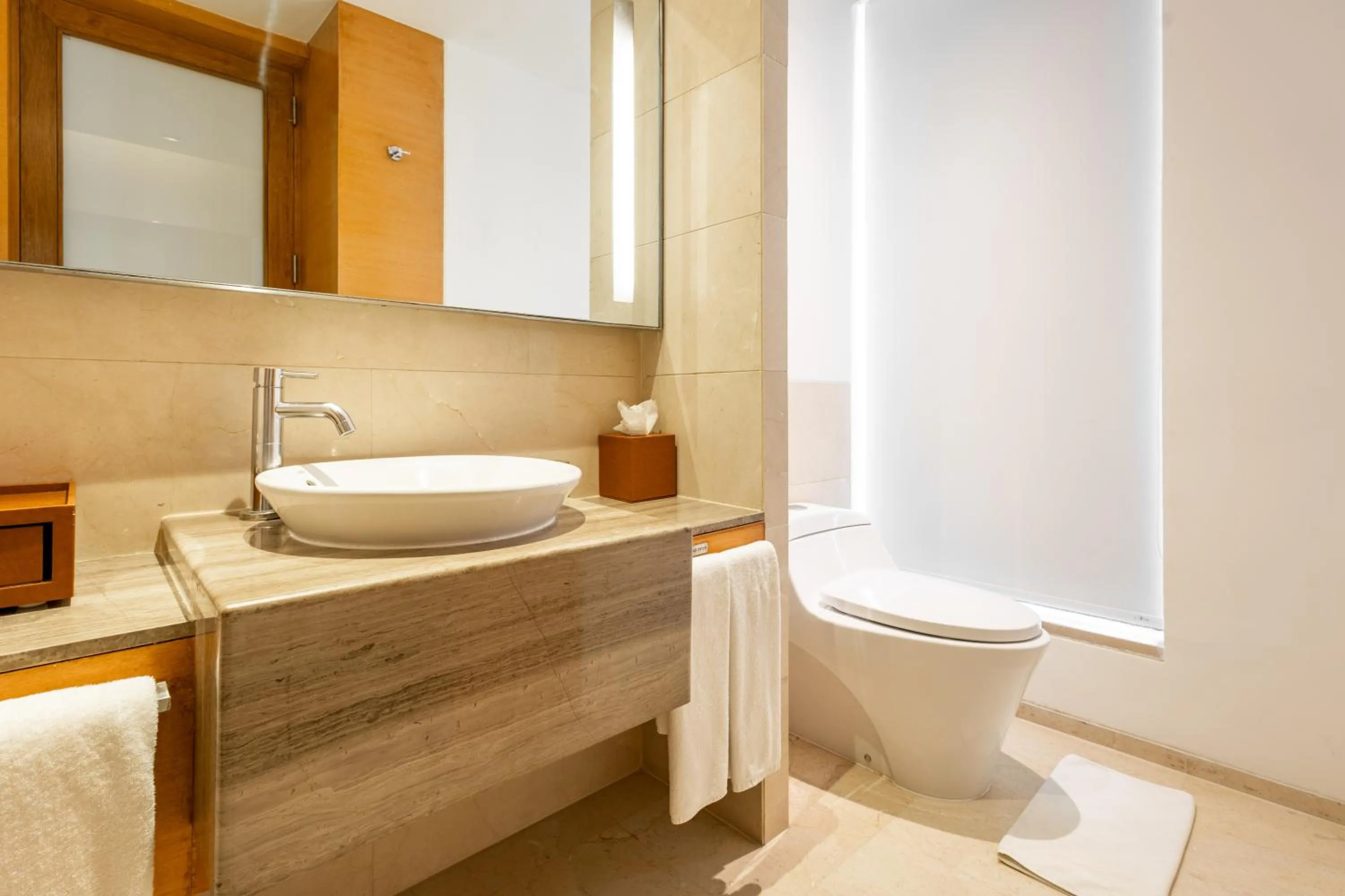 Bathroom in Hyatt Pune