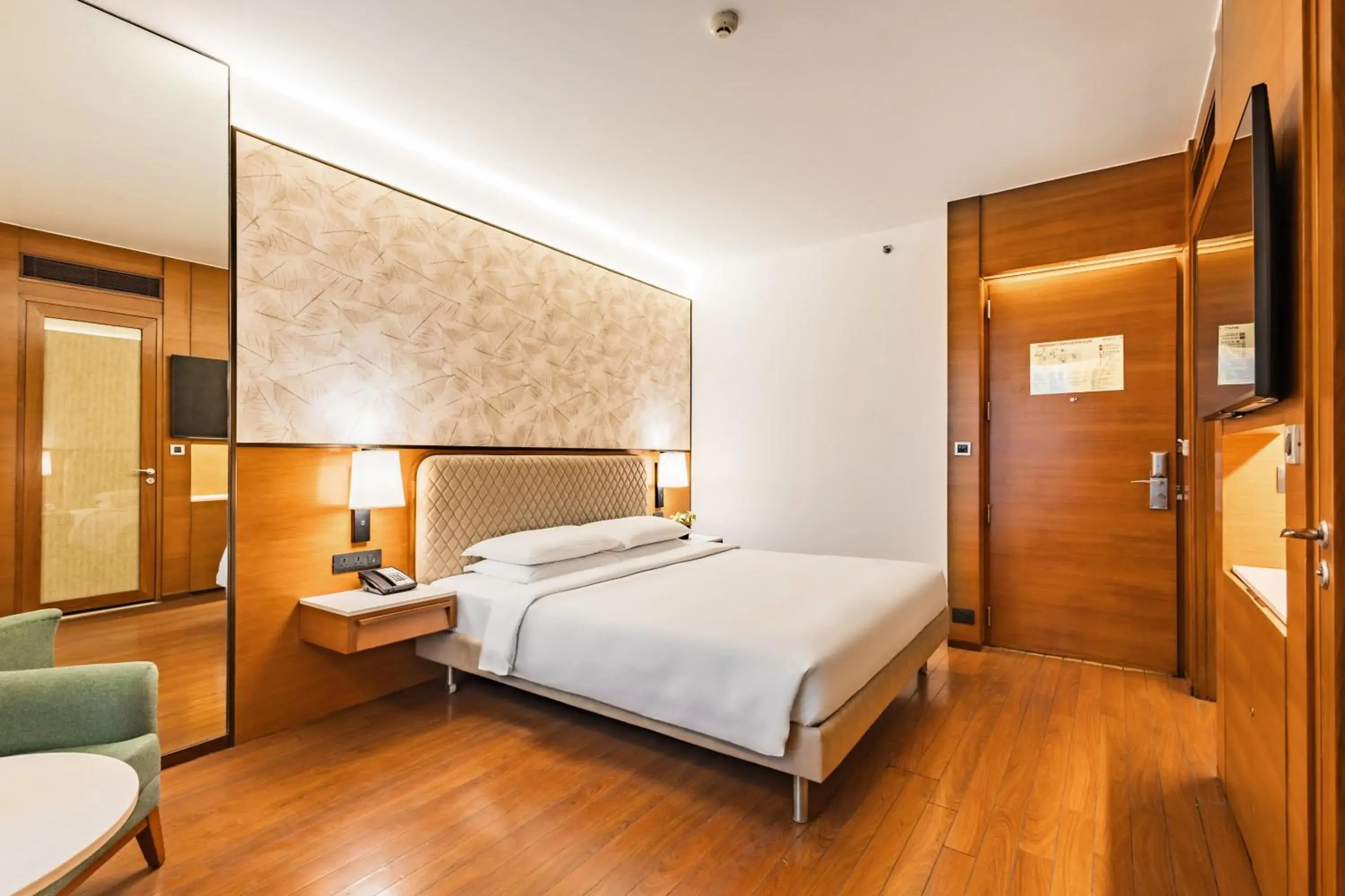 Bed in Hyatt Pune Bed in Hyatt Pune