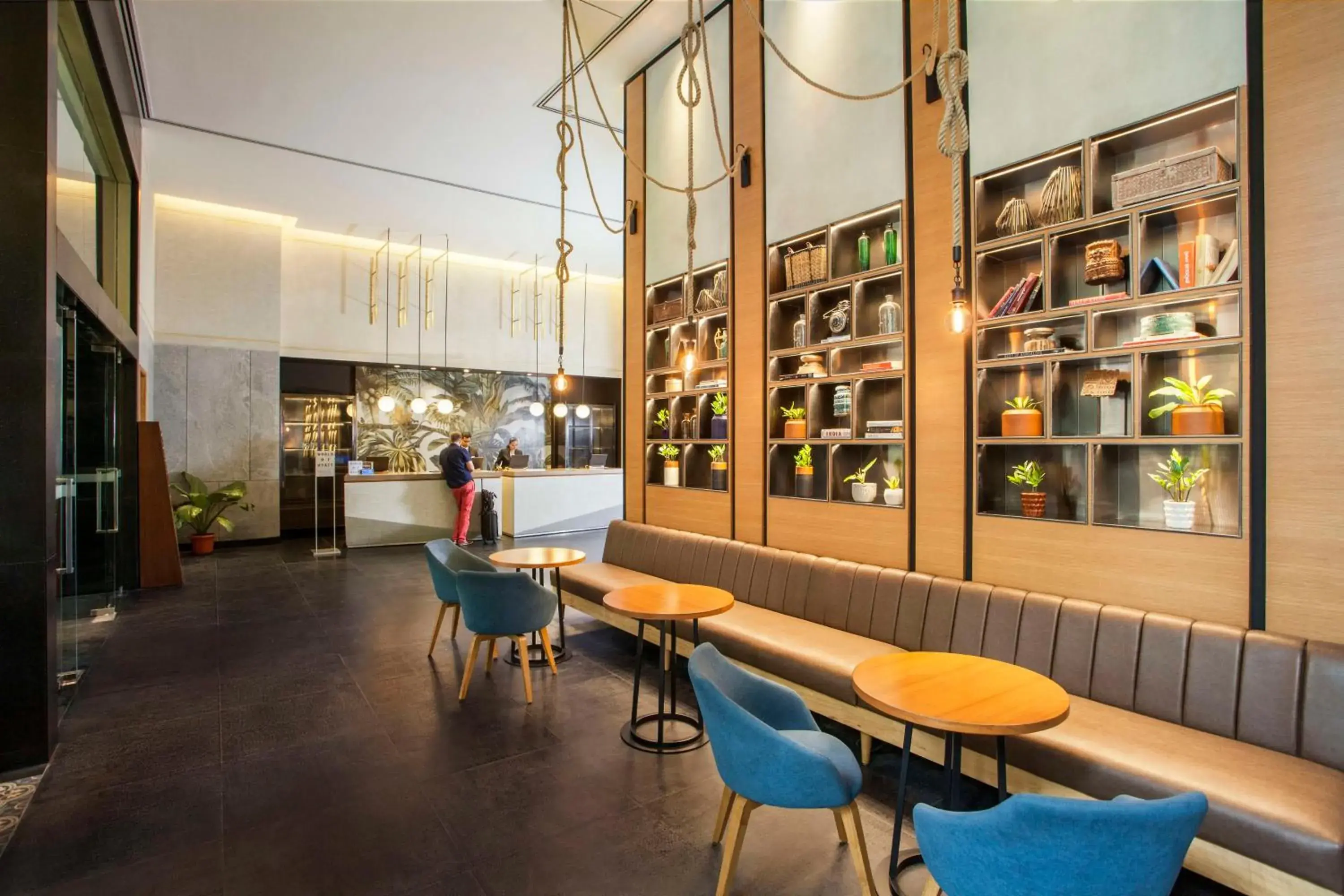 Lobby or reception in Hyatt Centric MG Road Bangalore Lobby or reception in Hyatt Centric MG Road Bangalore