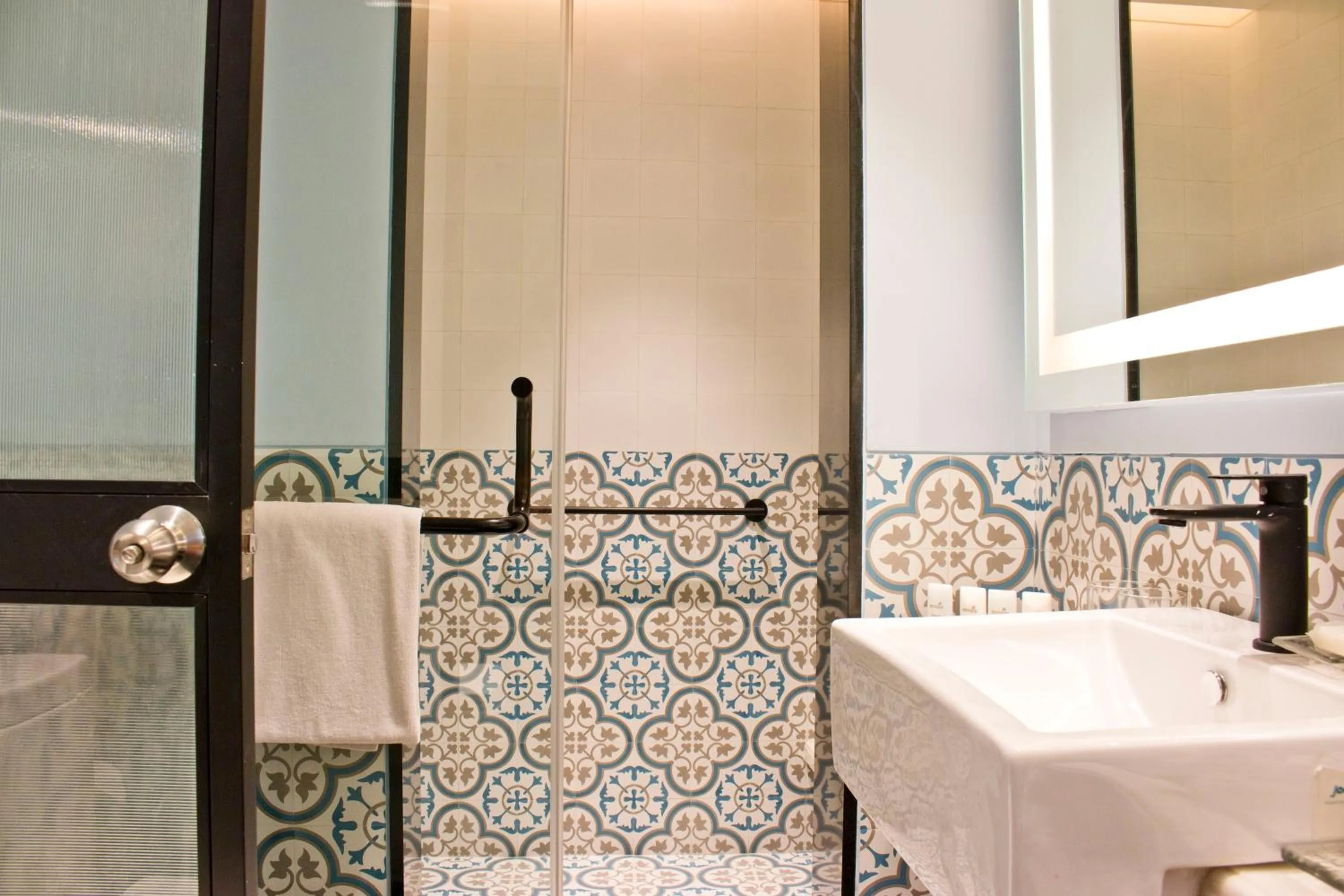 Bathroom in Hyatt Centric MG Road Bangalore