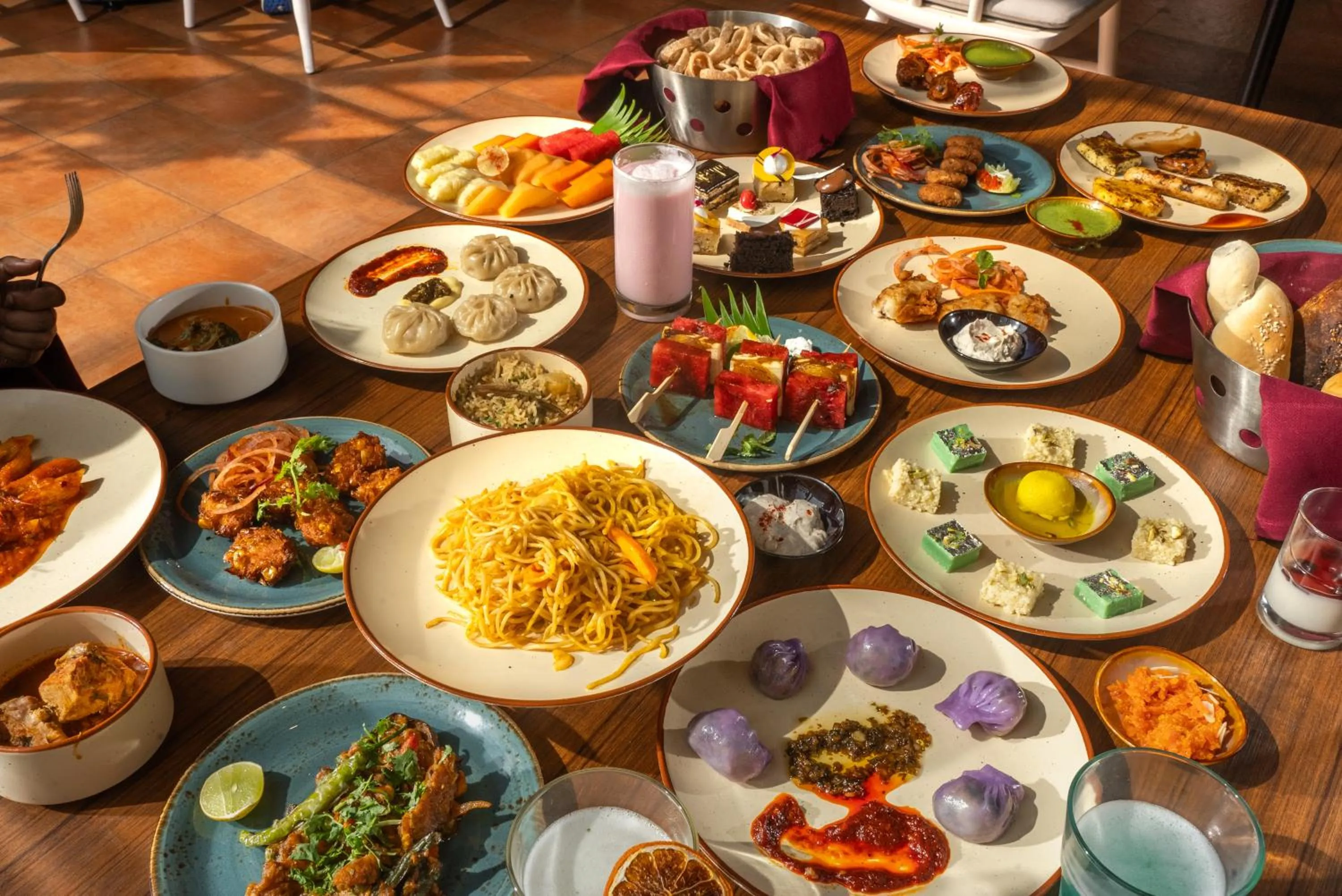 Breakfast in Hyatt Centric MG Road Bangalore