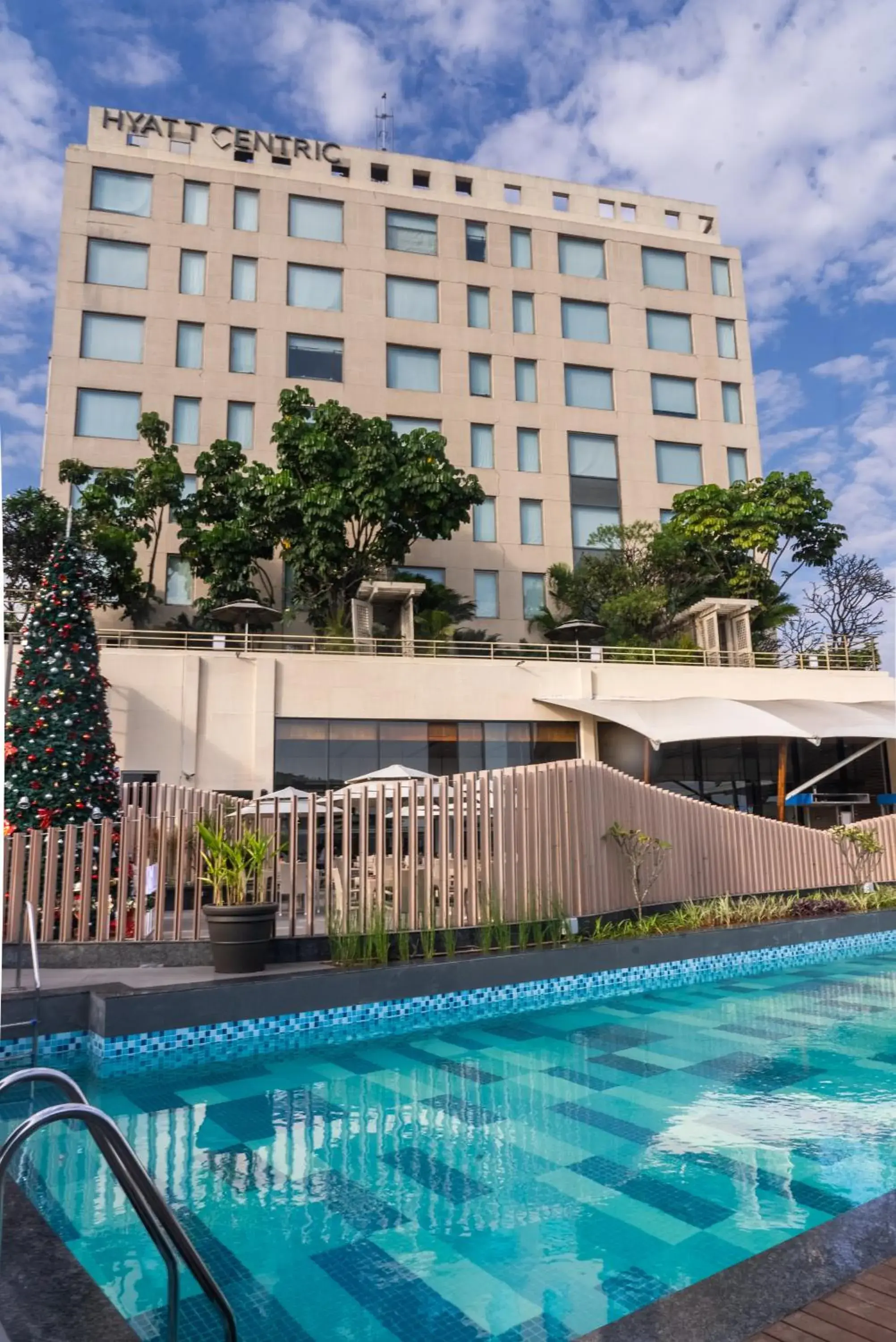Facade/entrance in Hyatt Centric MG Road Bangalore Facade/entrance in Hyatt Centric MG Road Bangalore