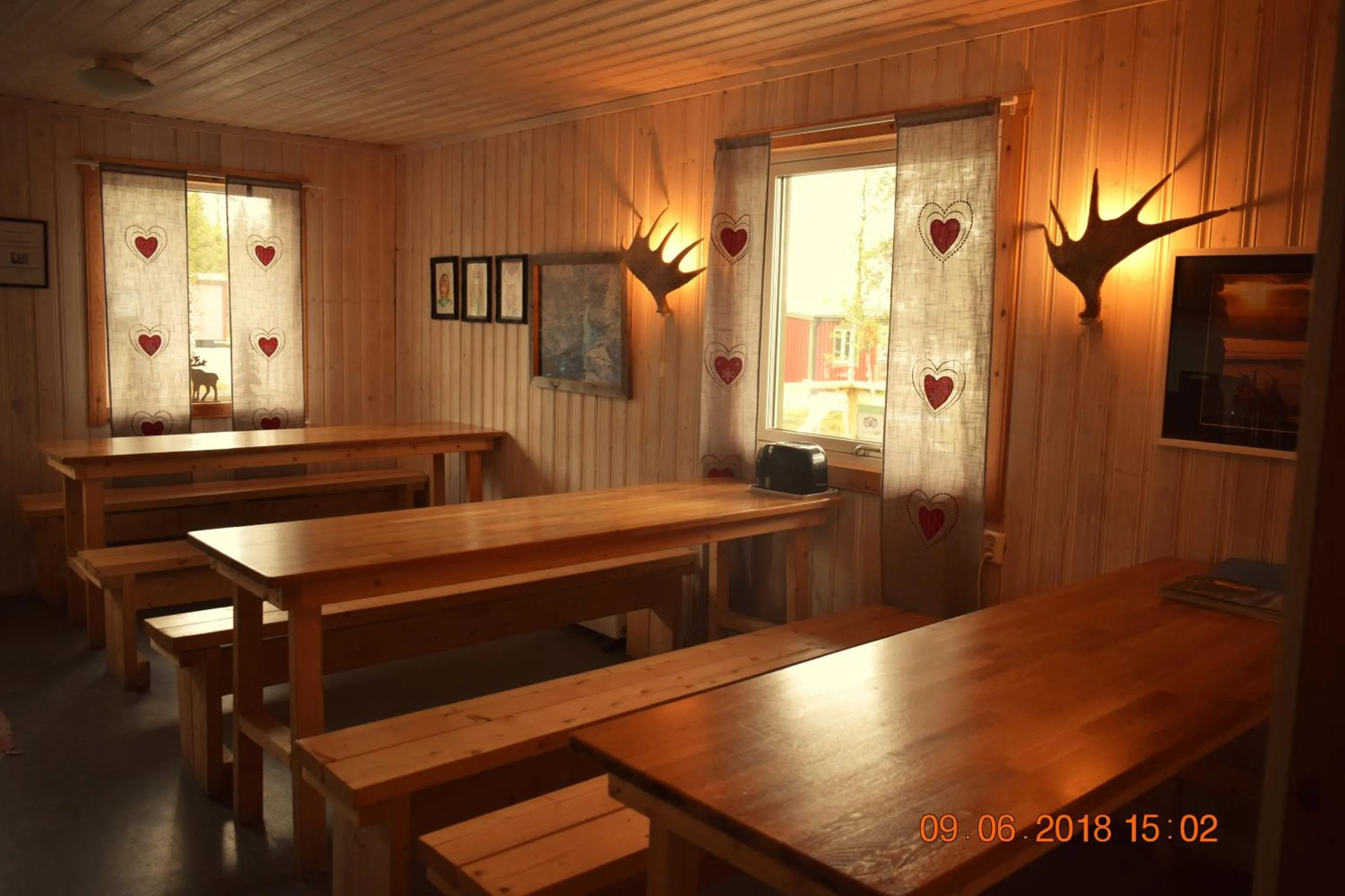 Communal kitchen in Camp Alta Kiruna