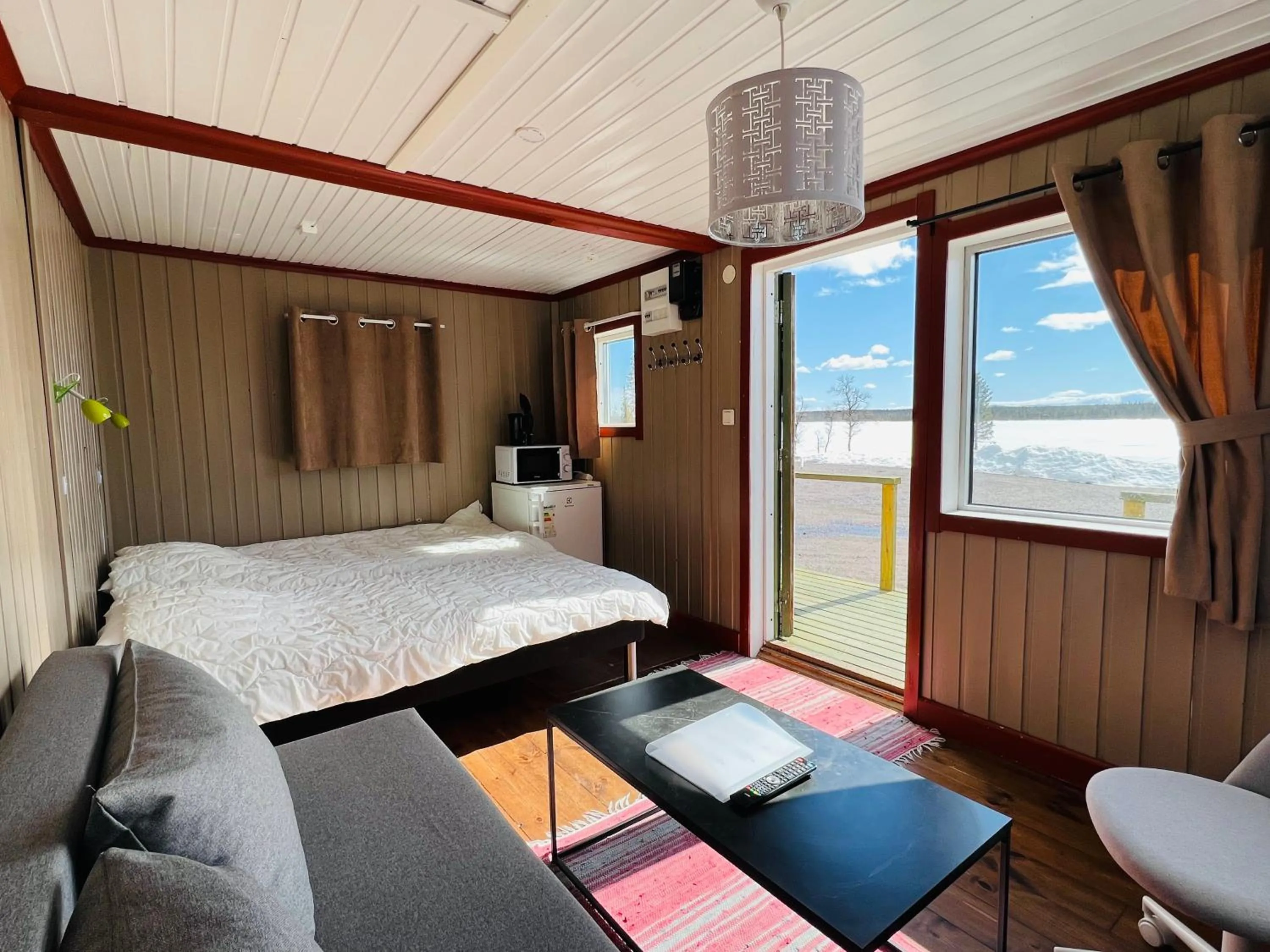 Photo of the whole room, Bed in Camp Alta Kiruna