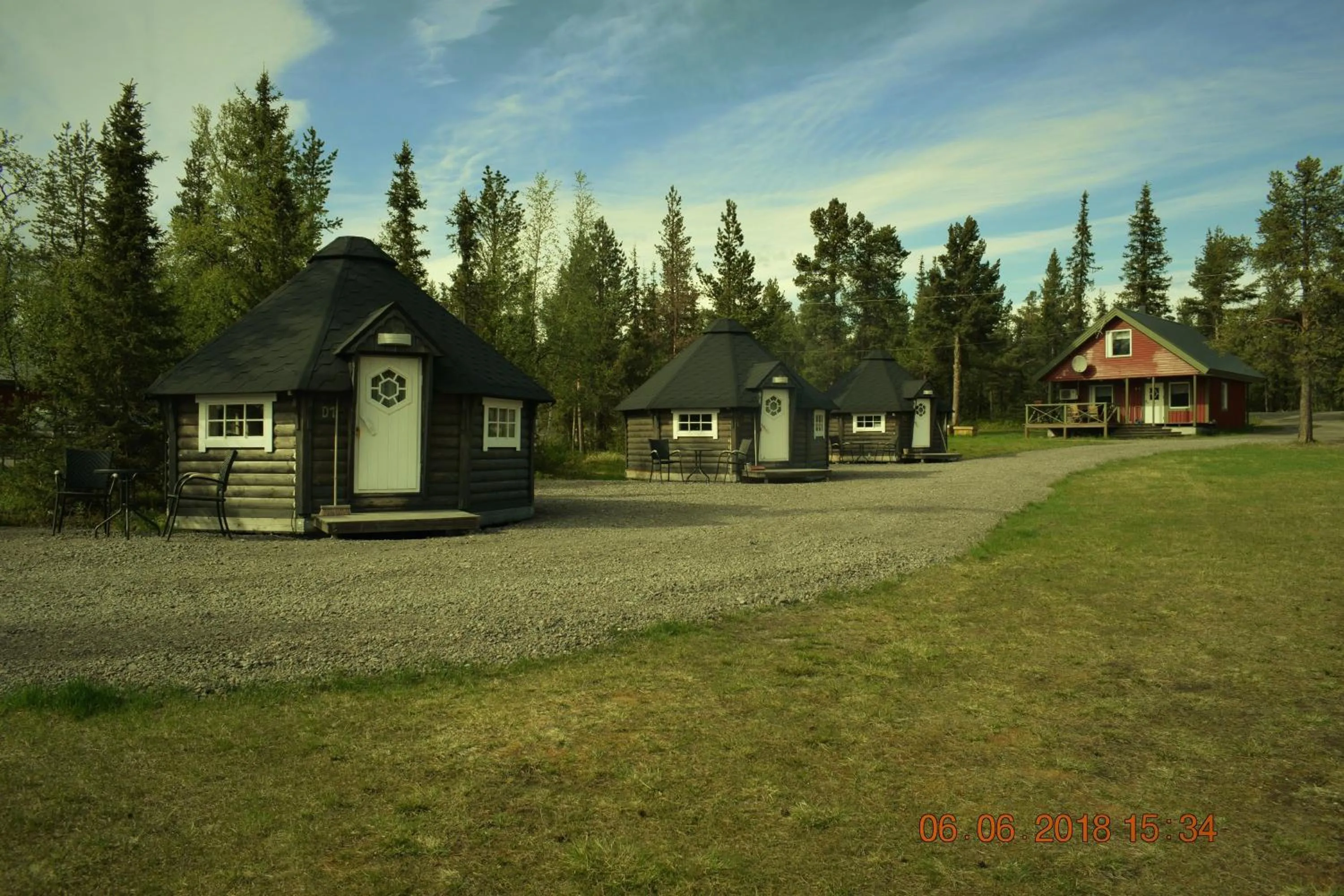 Facade/entrance in Camp Alta Kiruna