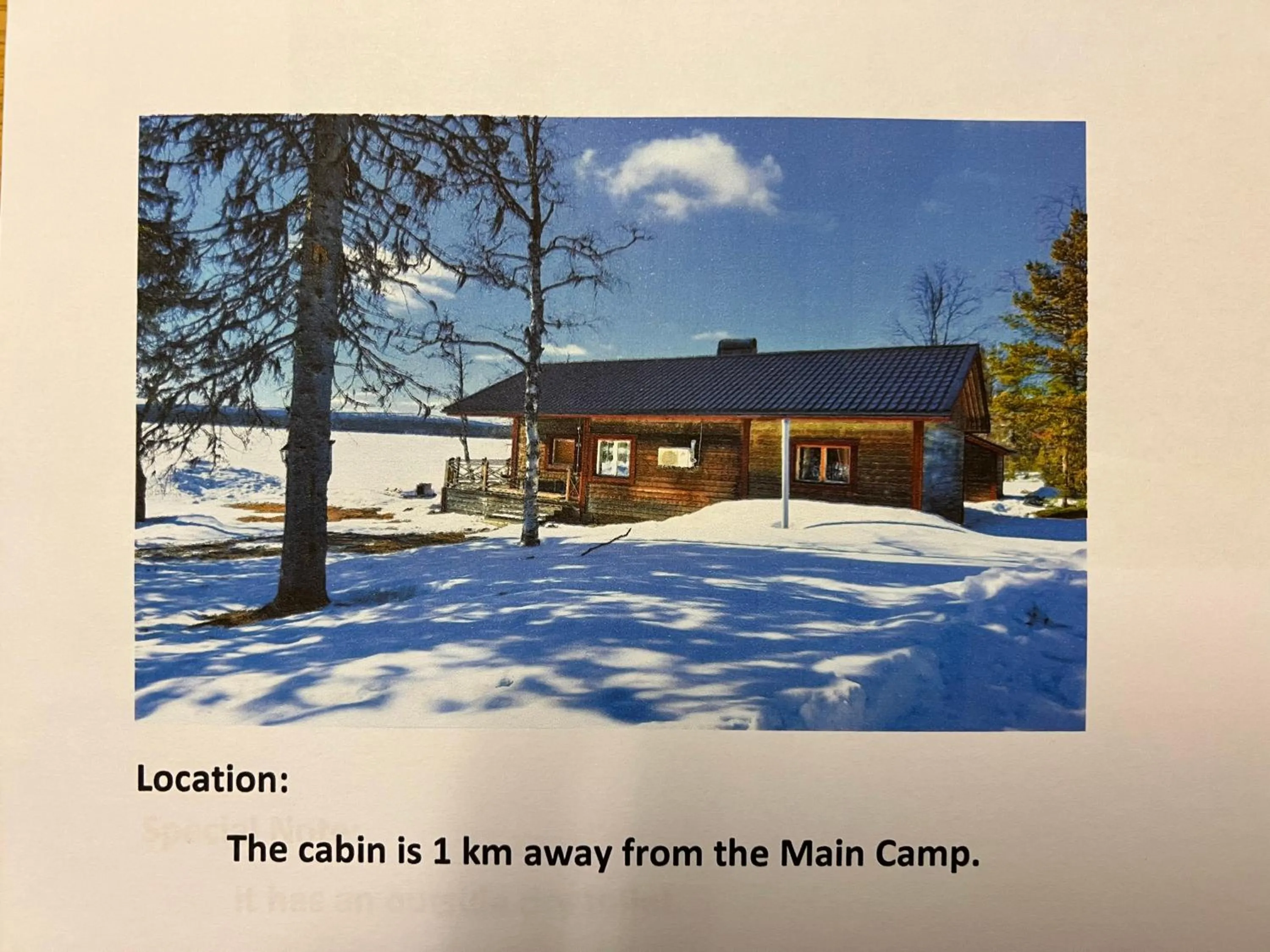 Property building in Camp Alta Kiruna