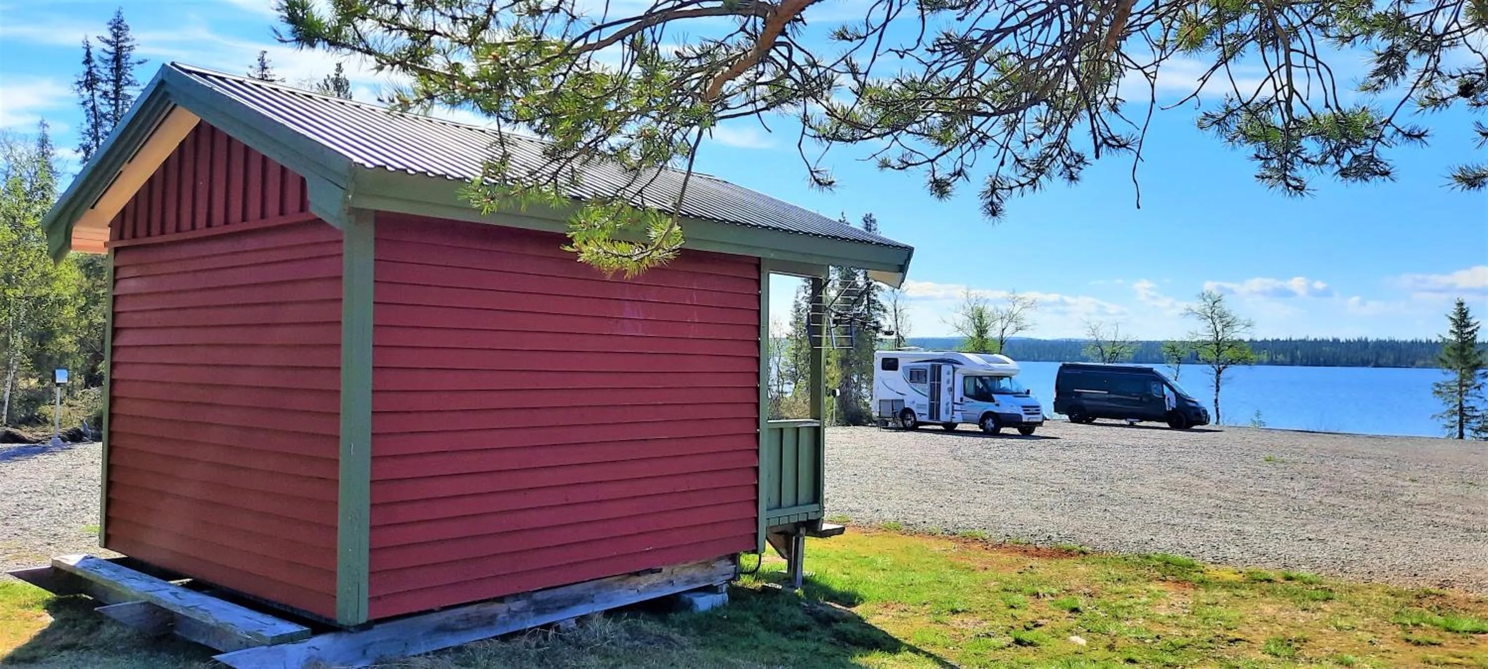 Facade/entrance in Camp Alta Kiruna