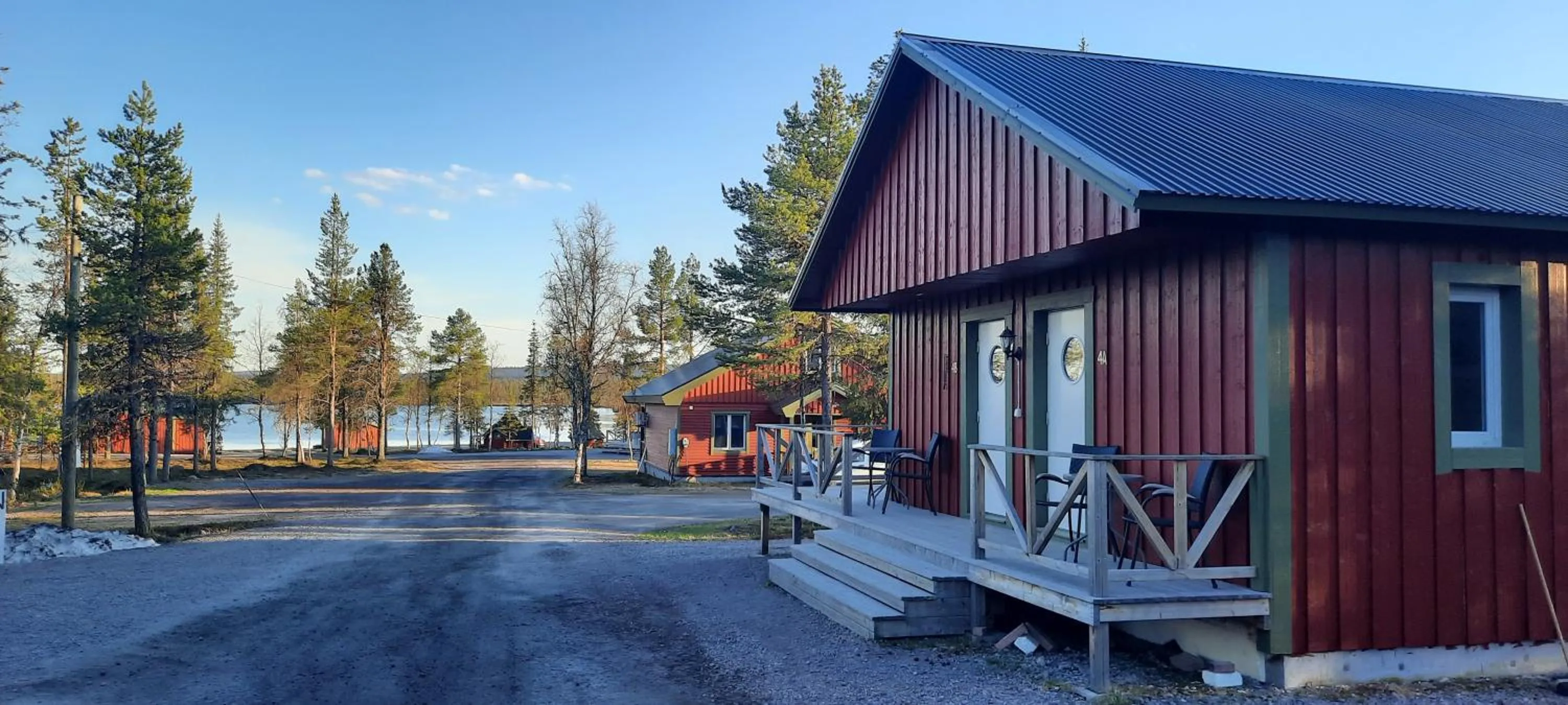 Facade/entrance in Camp Alta Kiruna