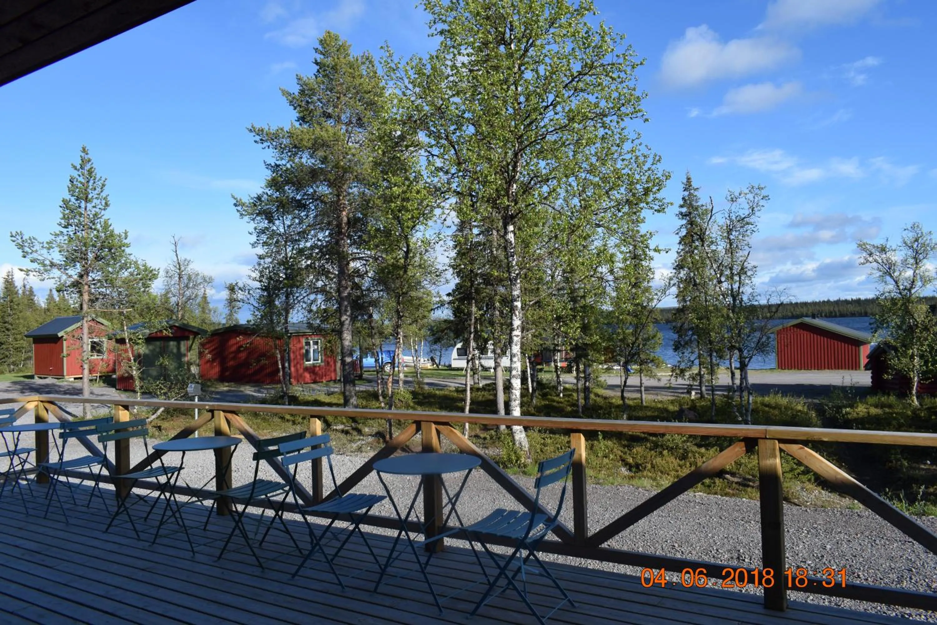 Patio in Camp Alta Kiruna
