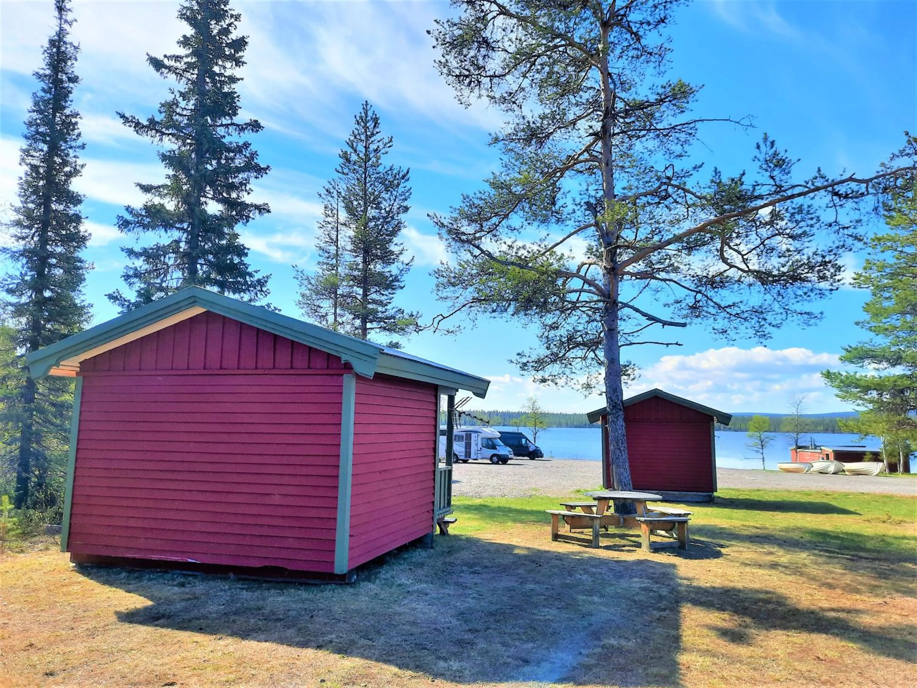 Facade/entrance in Camp Alta Kiruna