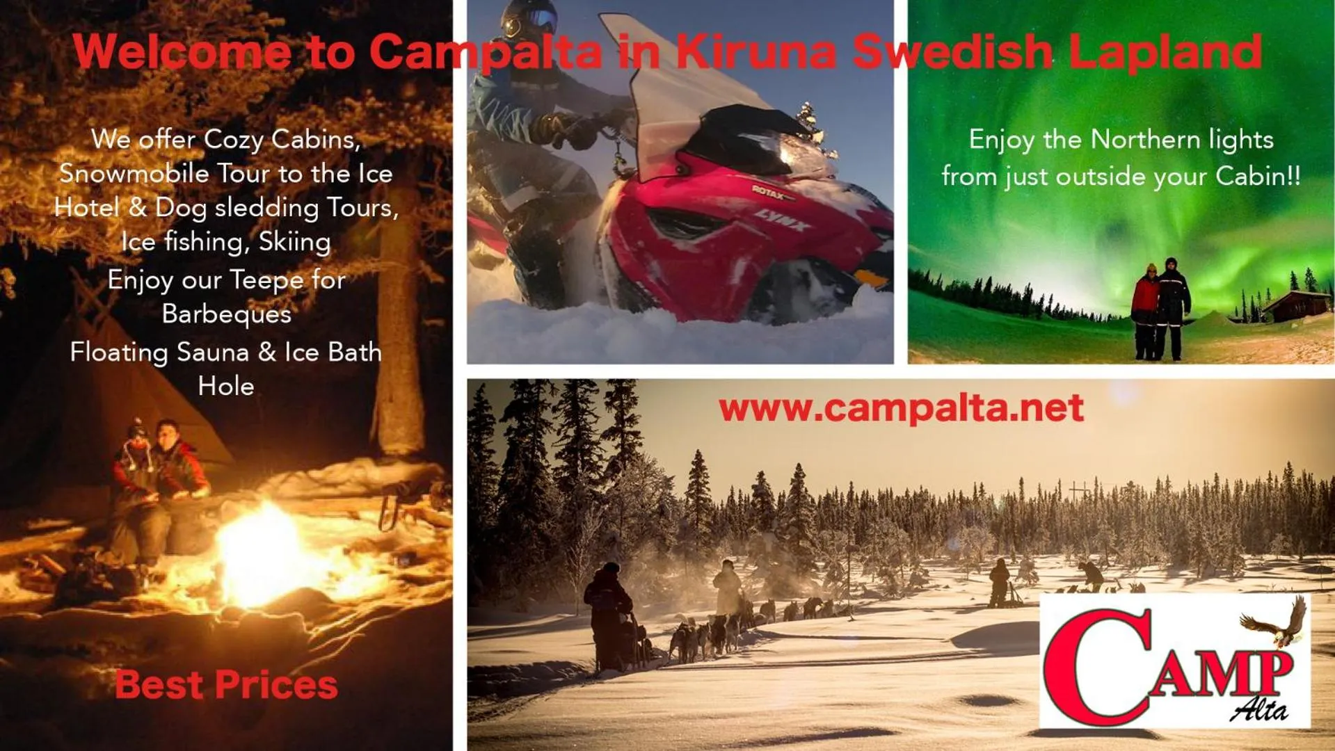 Activities in Camp Alta Kiruna