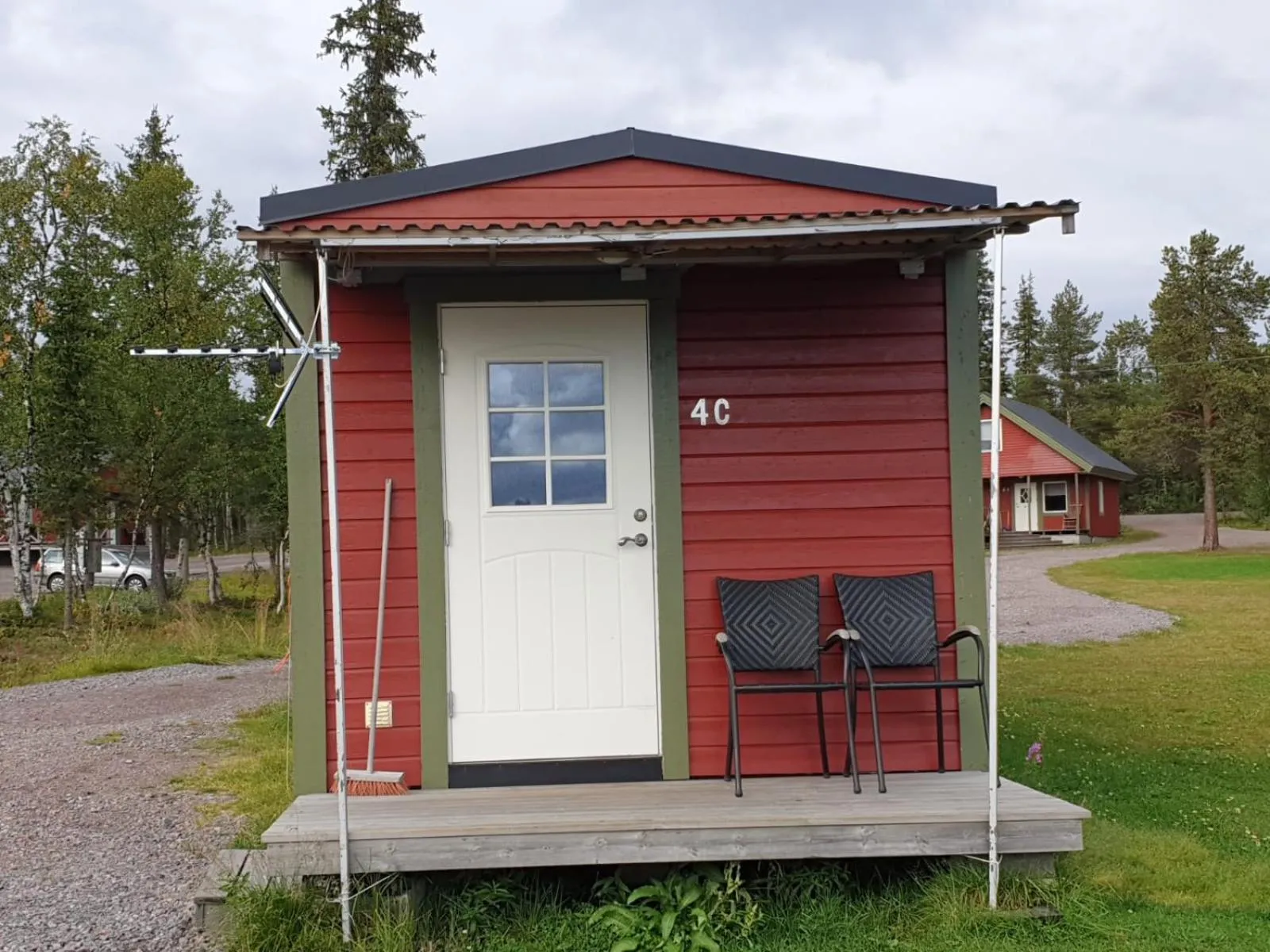 Facade/entrance in Camp Alta Kiruna