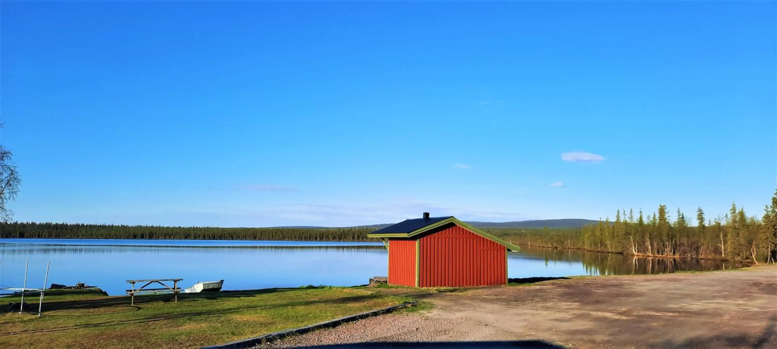 Facade/entrance in Camp Alta Kiruna