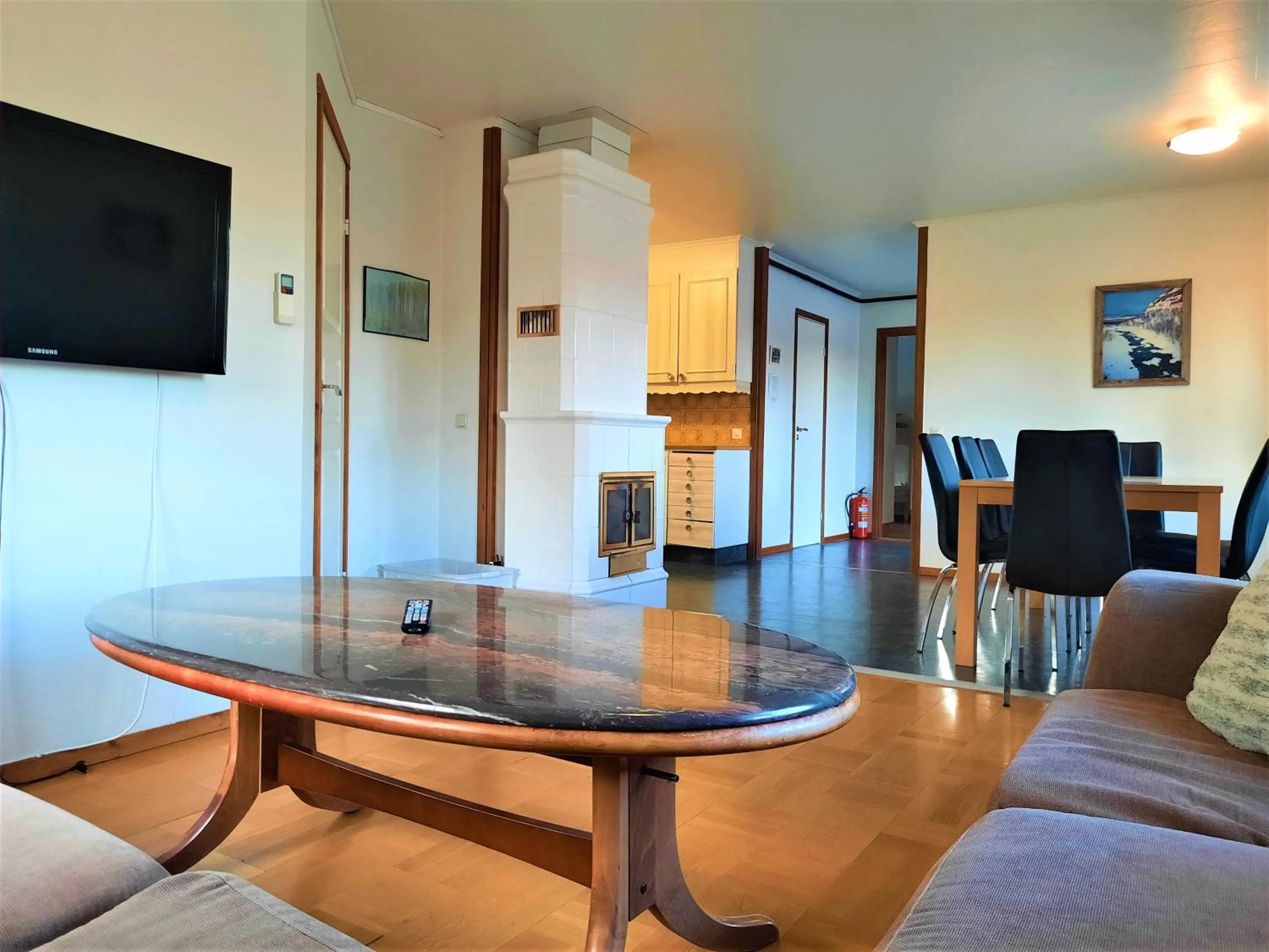 Living room in Camp Alta Kiruna