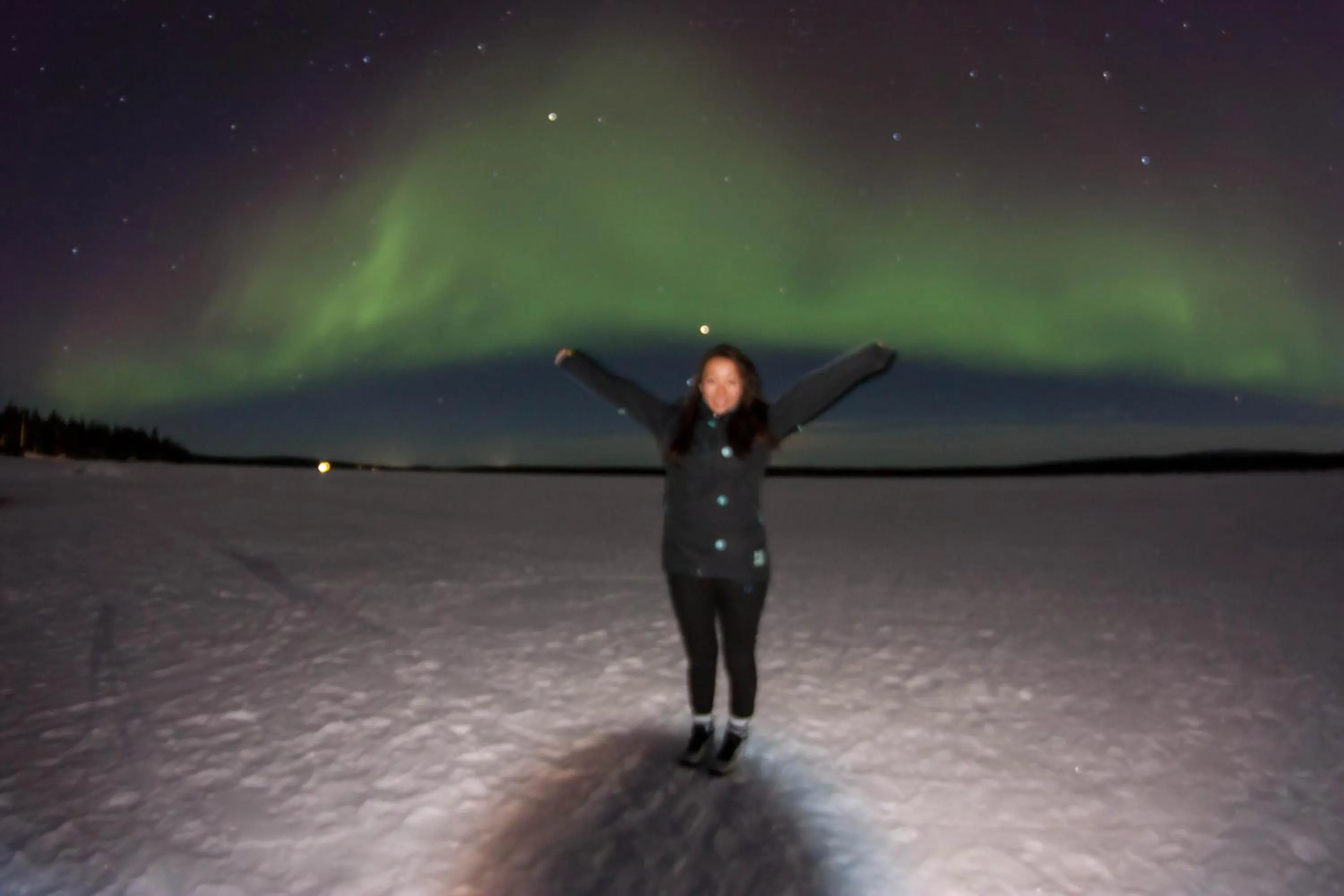Night in Camp Alta Kiruna
