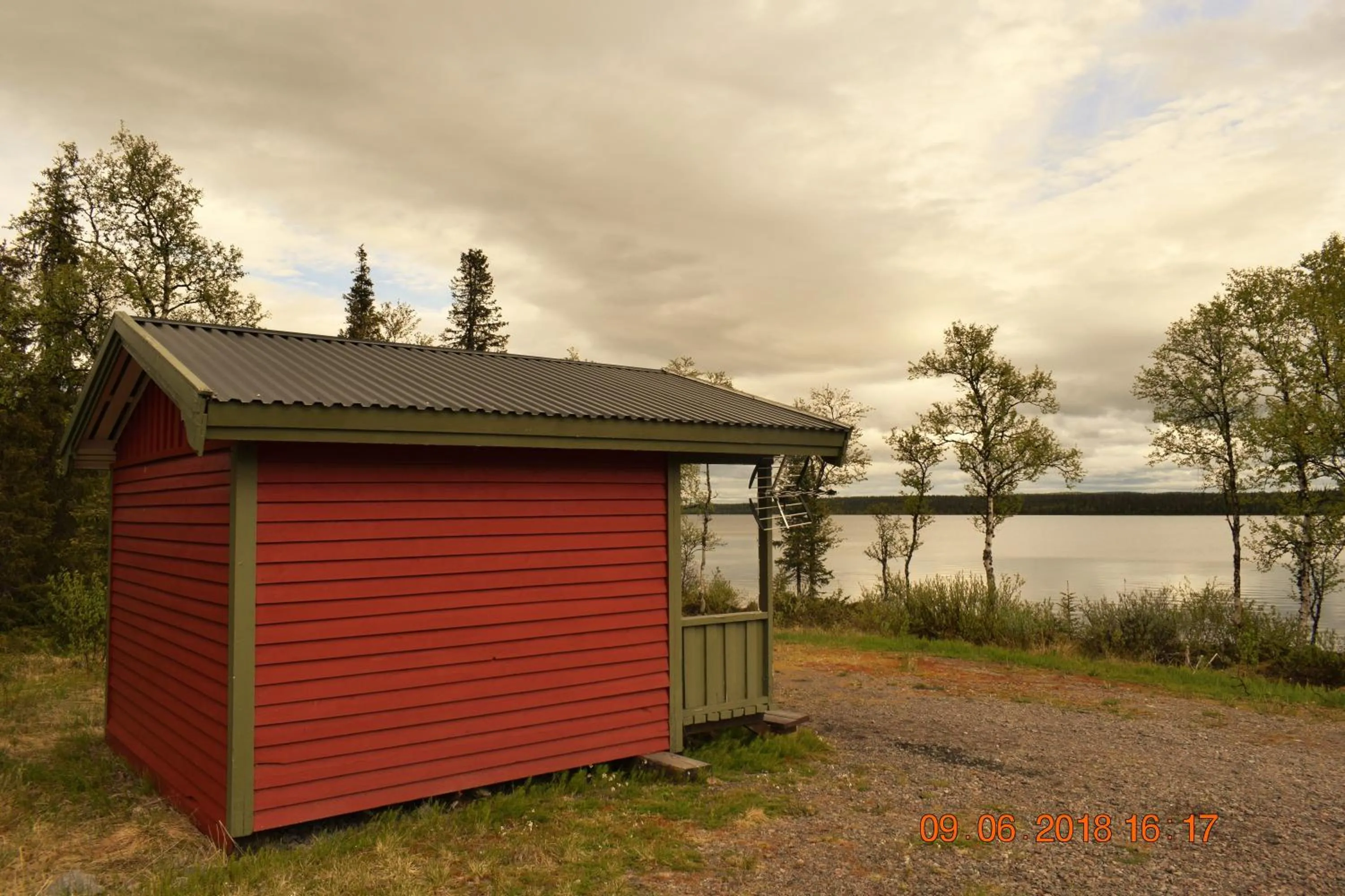 Facade/entrance in Camp Alta Kiruna