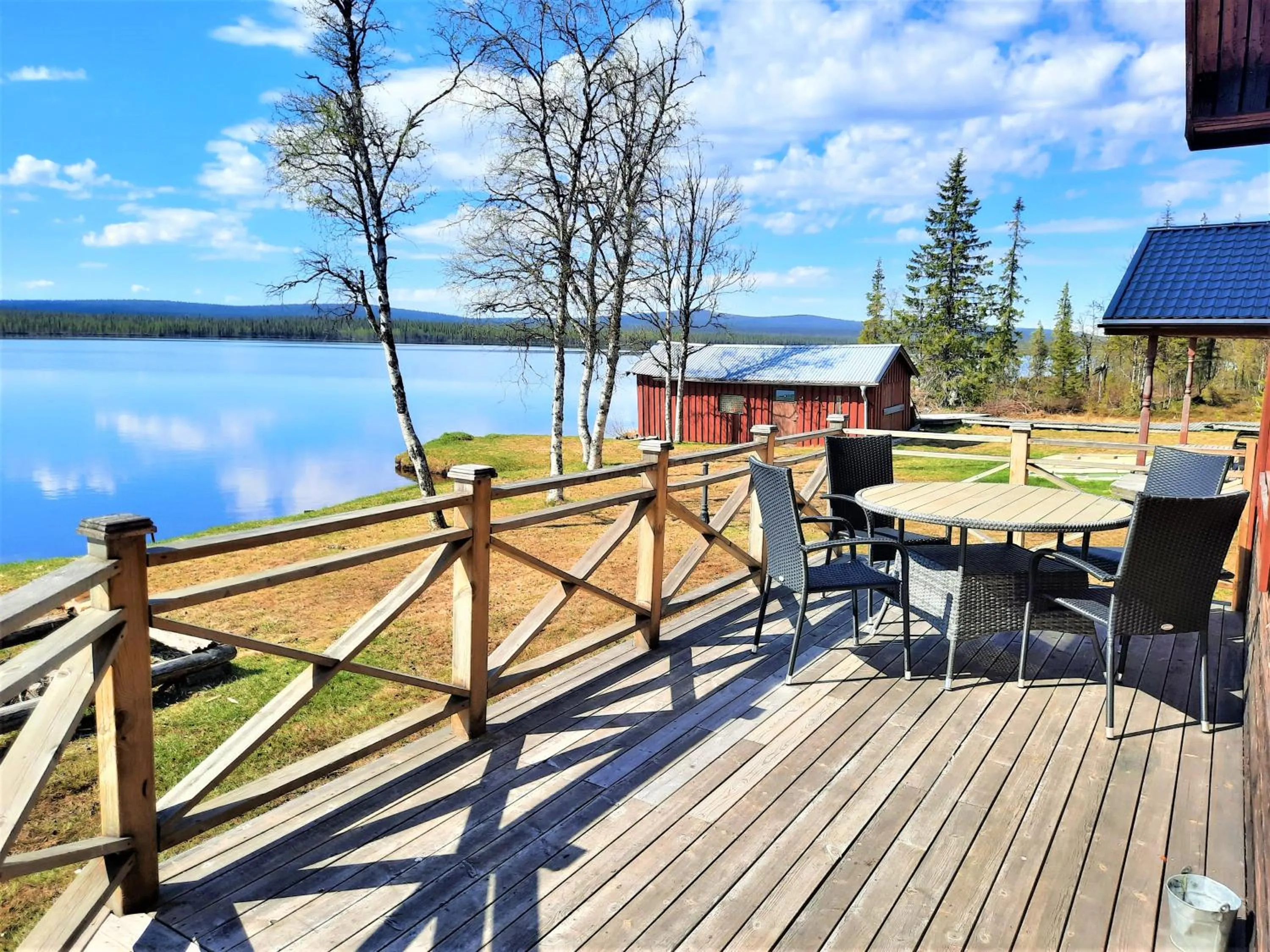 Patio in Camp Alta Kiruna