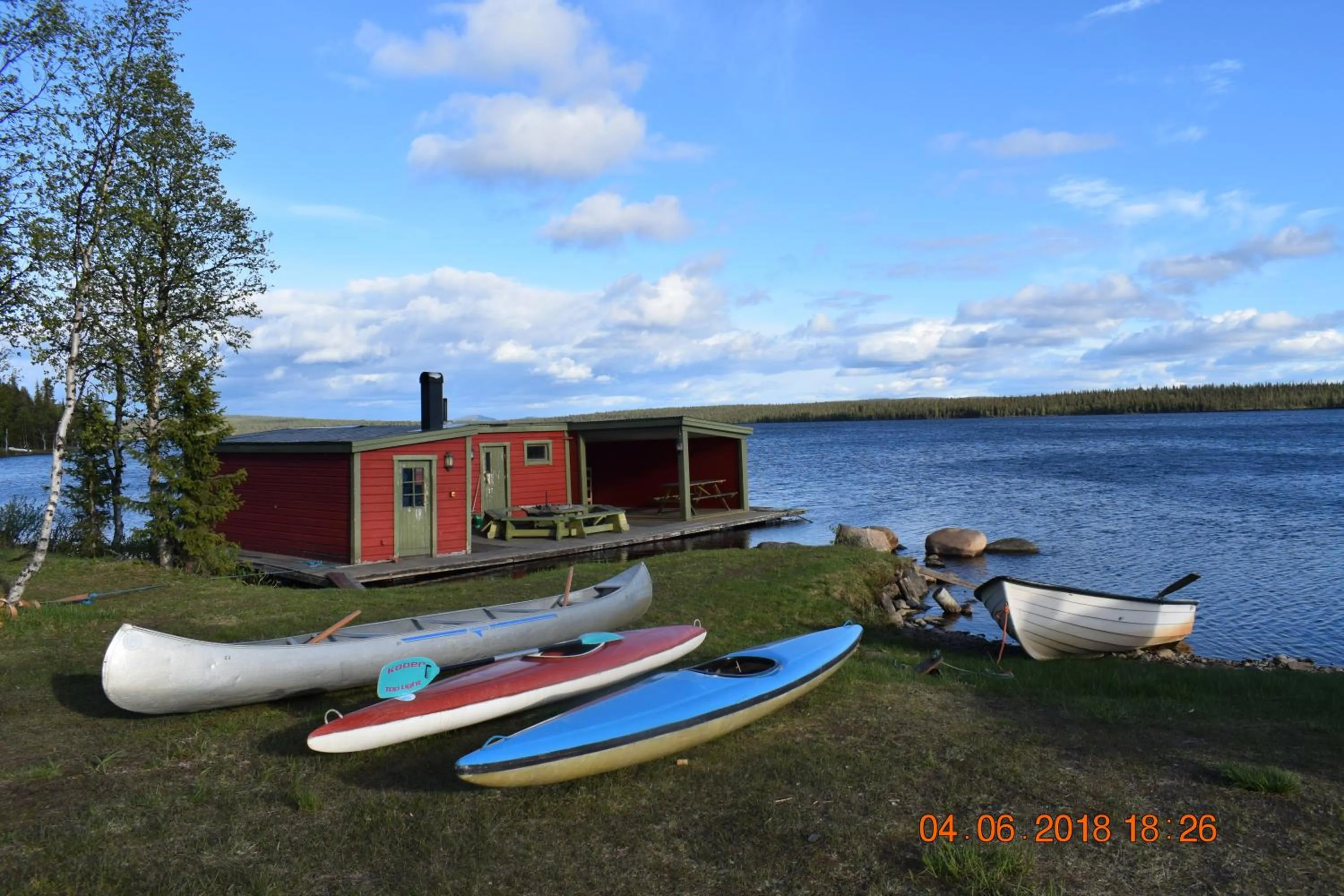 Area and facilities in Camp Alta Kiruna