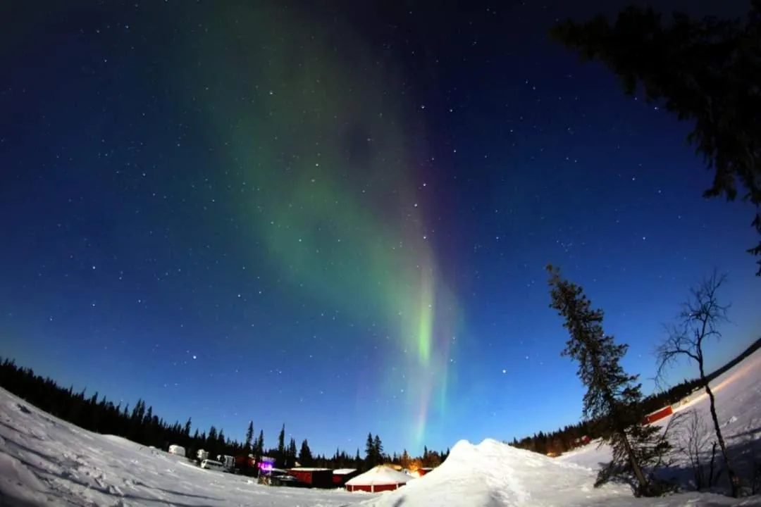 Night in Camp Alta Kiruna