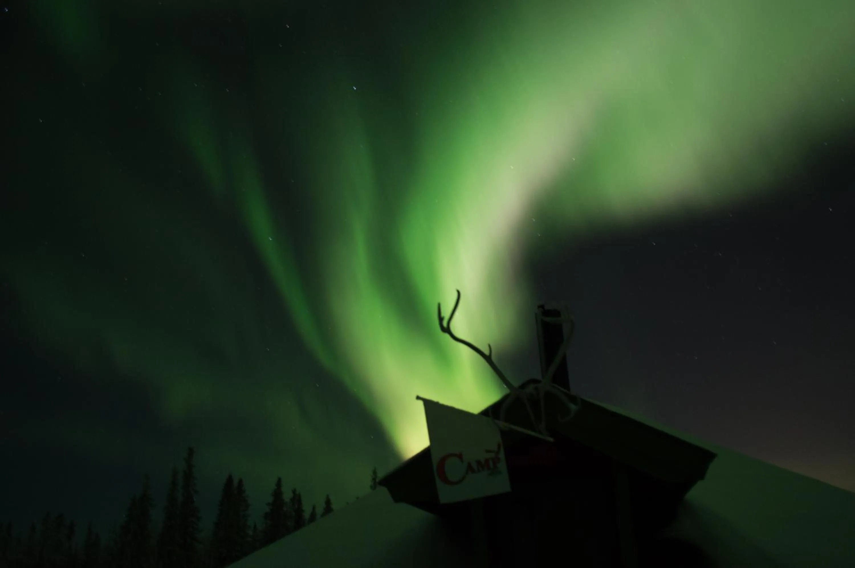 Evening entertainment in Camp Alta Kiruna