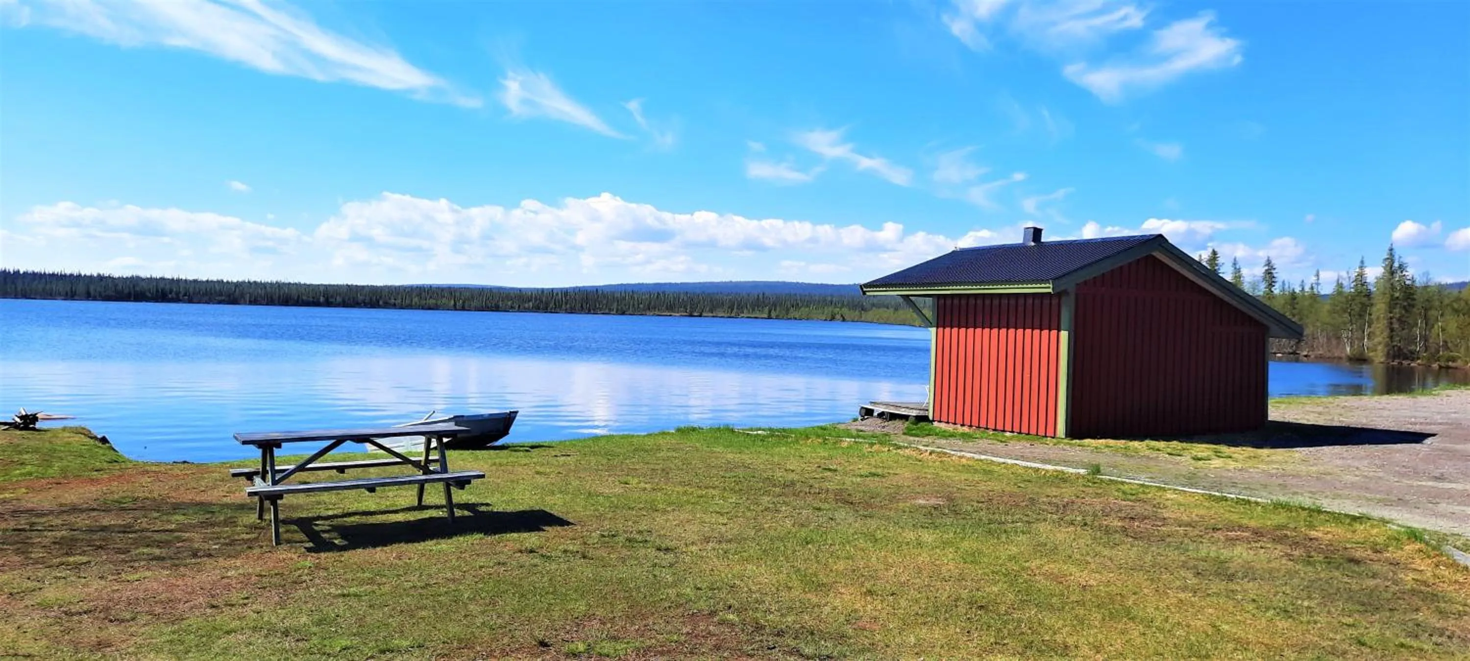 Facade/entrance in Camp Alta Kiruna