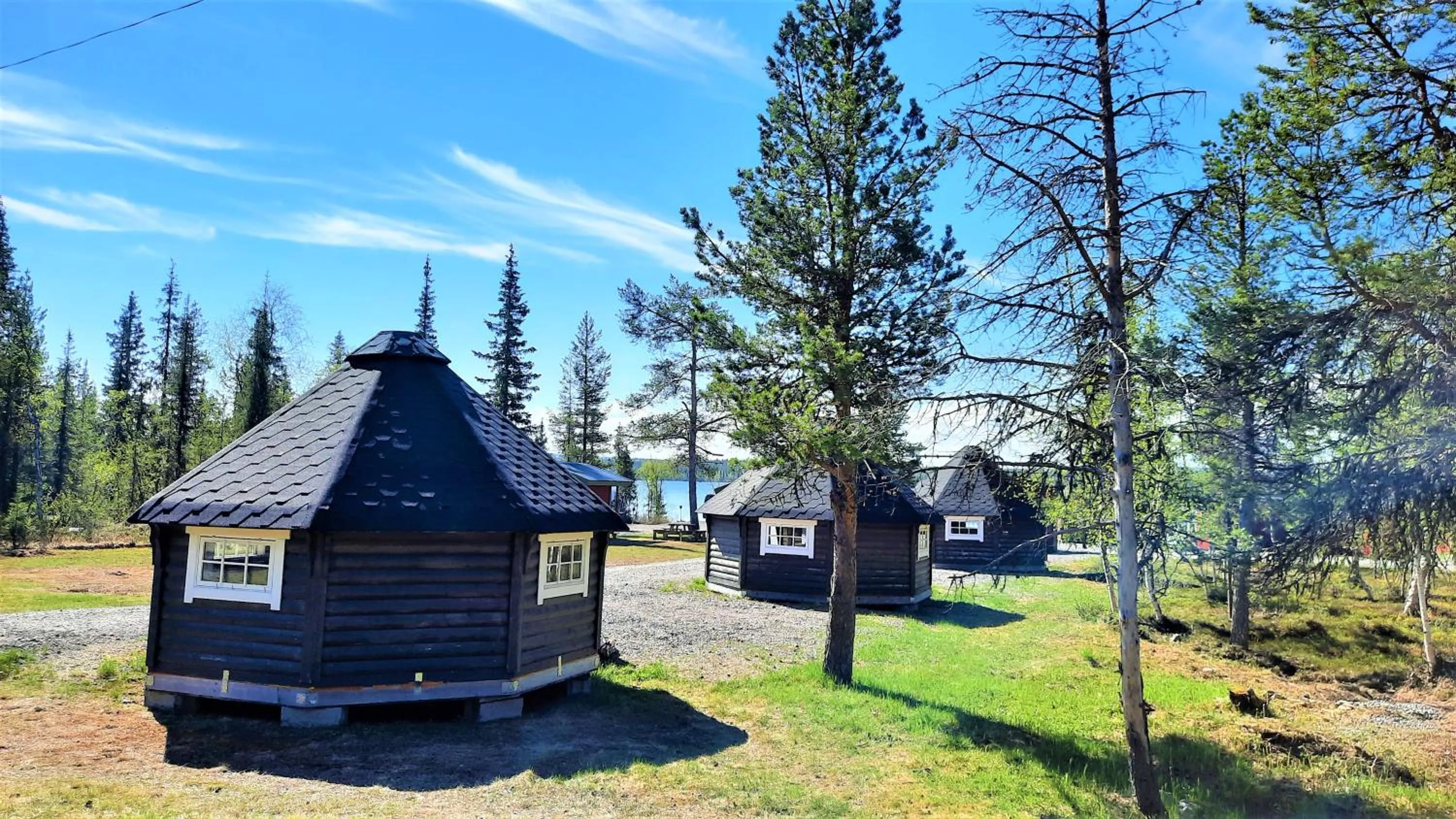 Facade/entrance in Camp Alta Kiruna