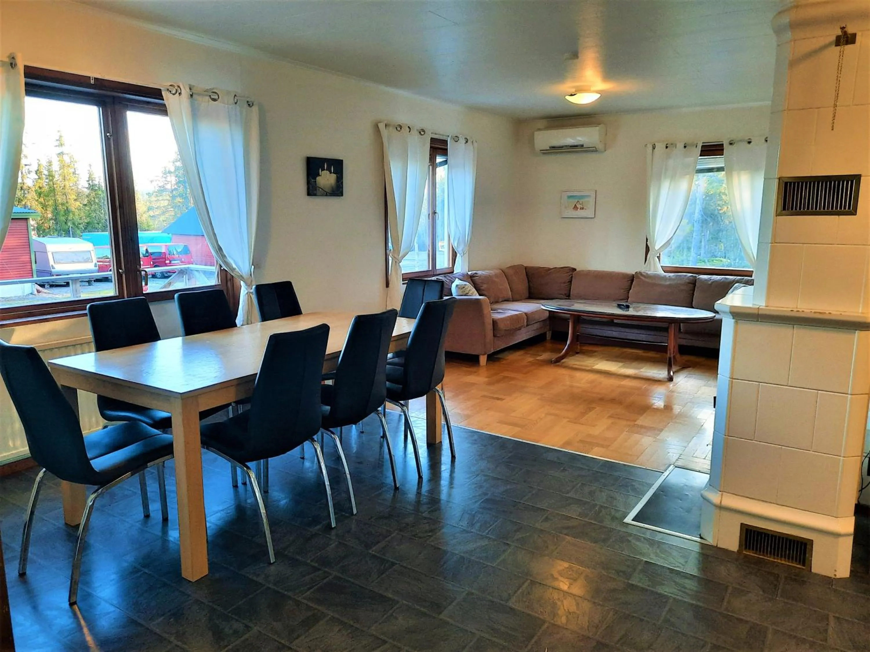Living room in Camp Alta Kiruna