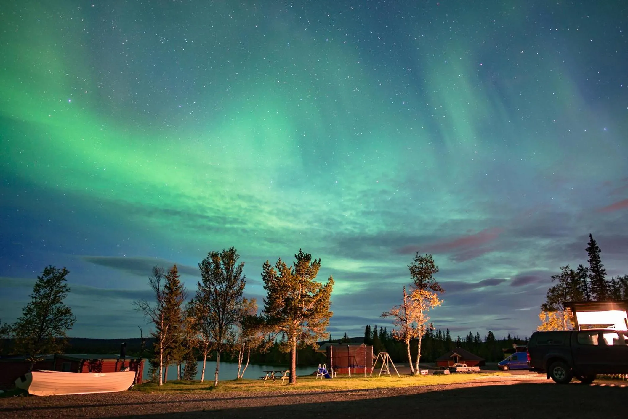 View (from property/room) in Camp Alta Kiruna
