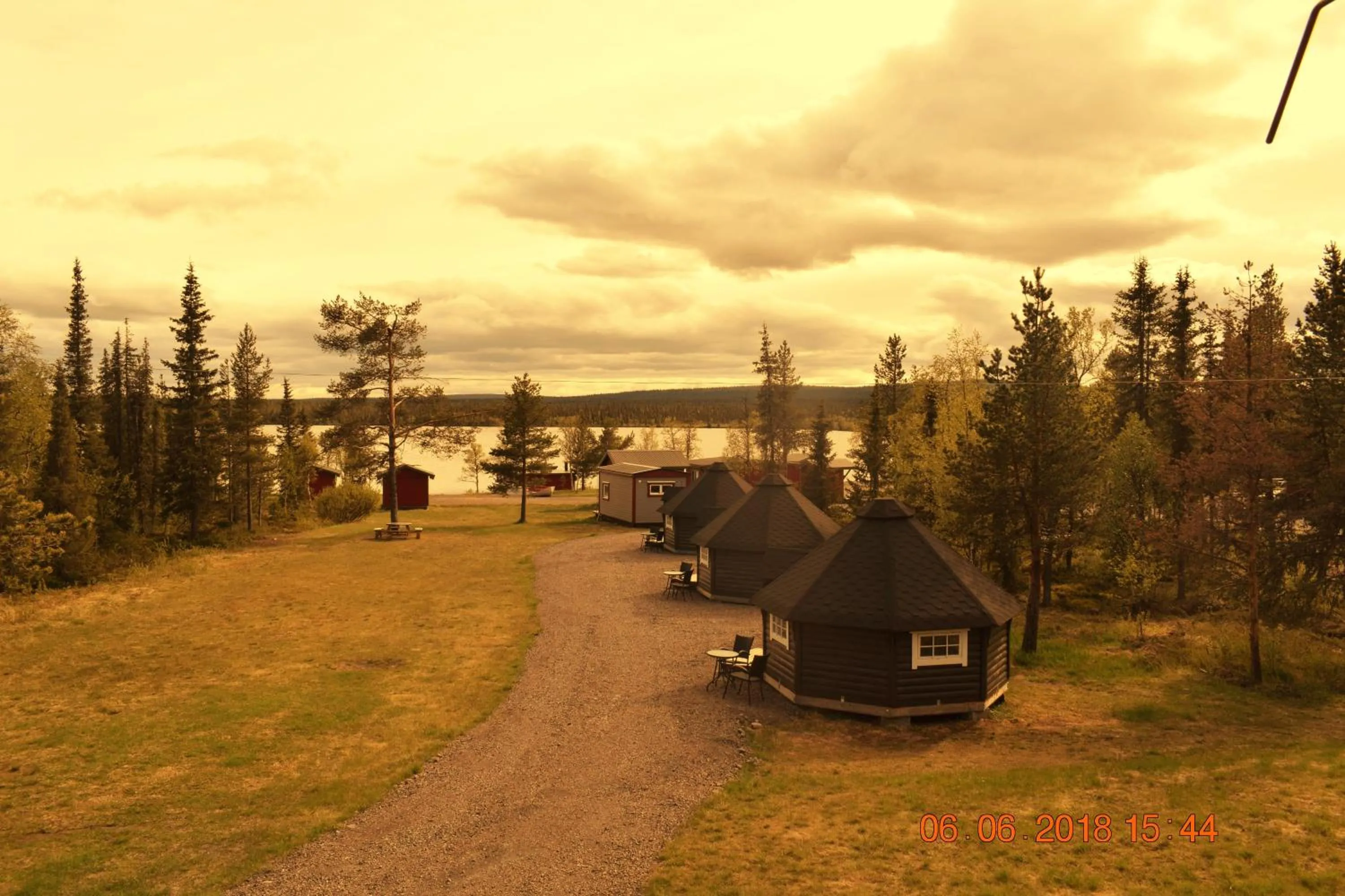 Garden view in Camp Alta Kiruna