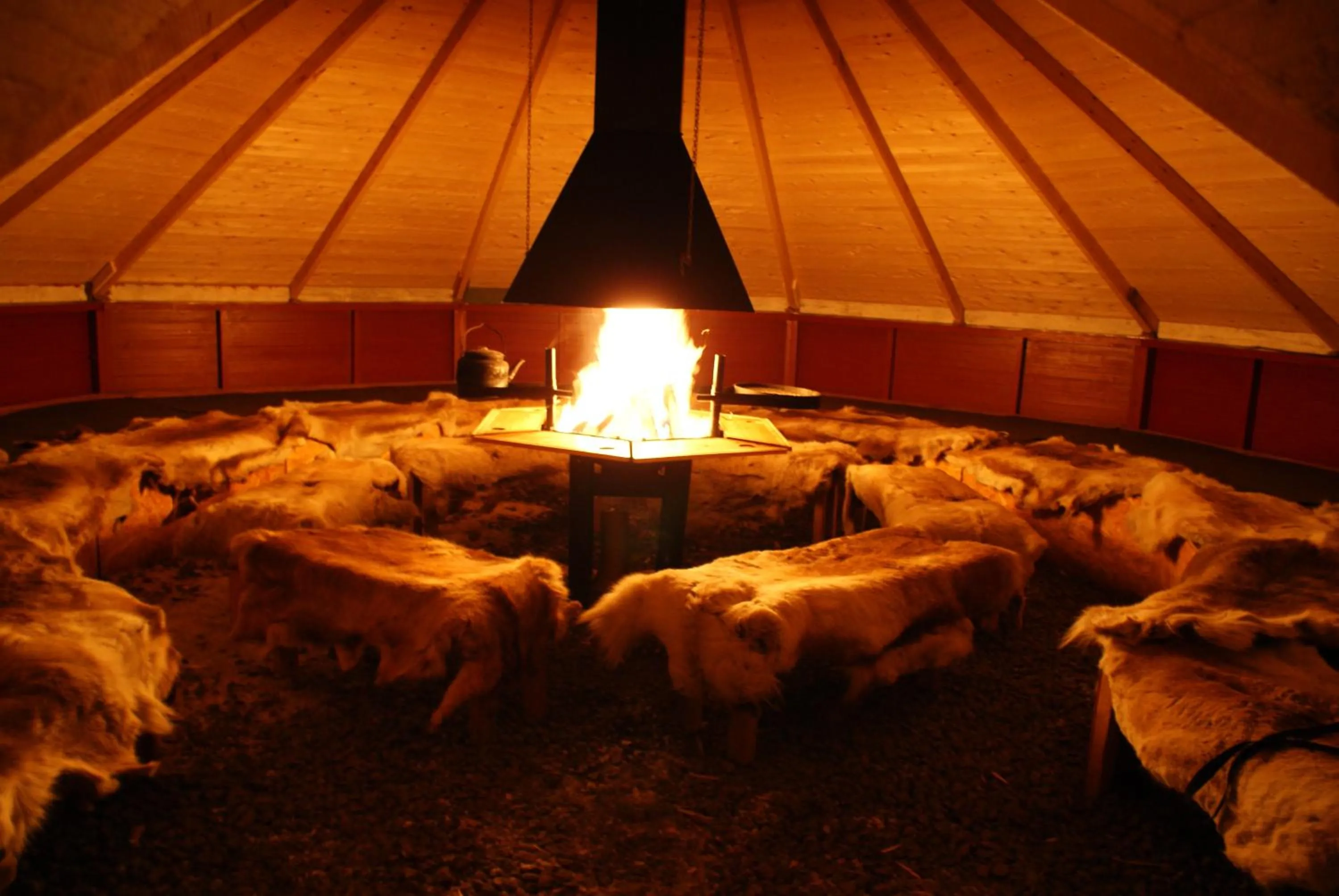 BBQ facilities in Camp Alta Kiruna