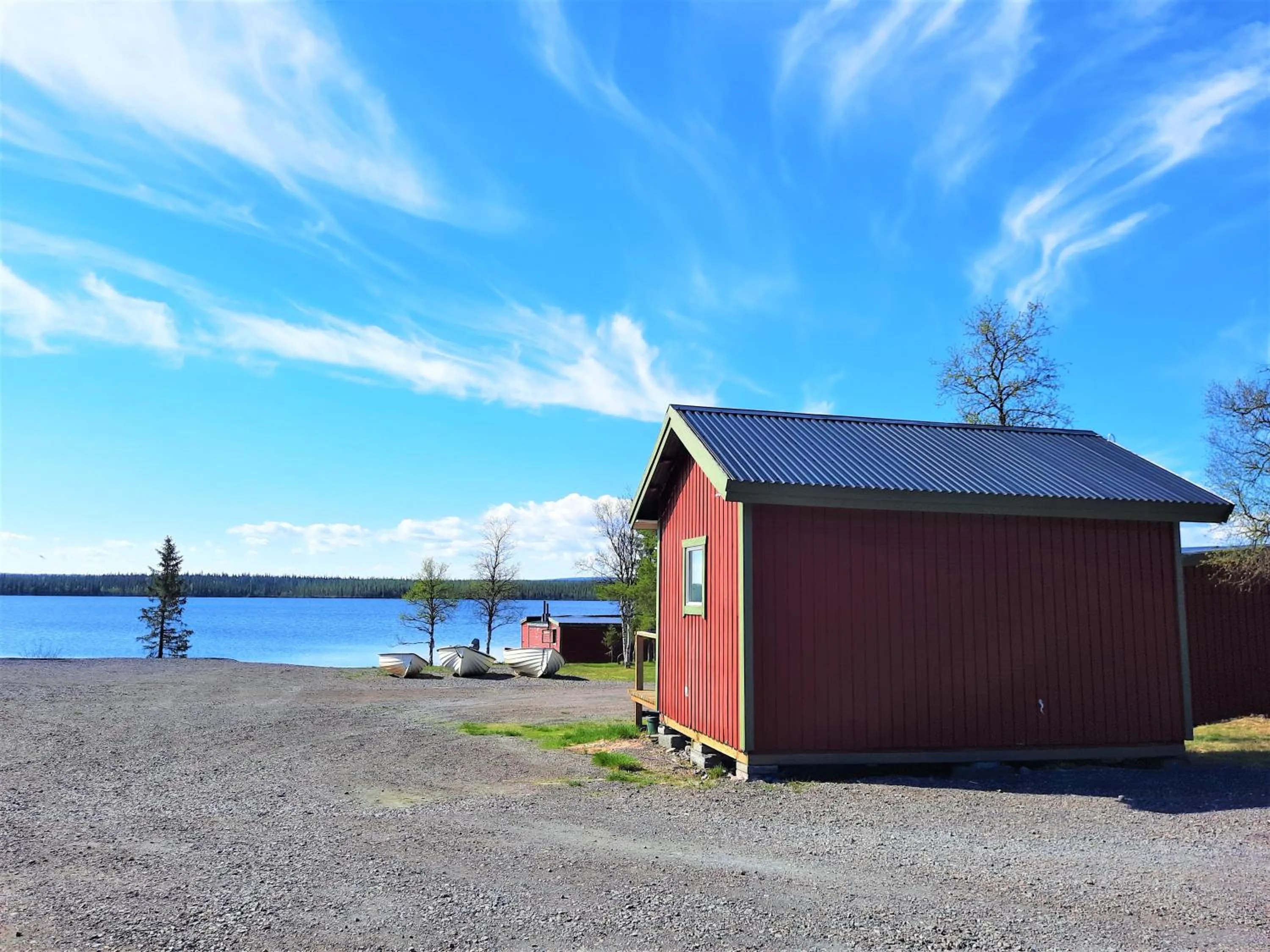 Facade/entrance in Camp Alta Kiruna