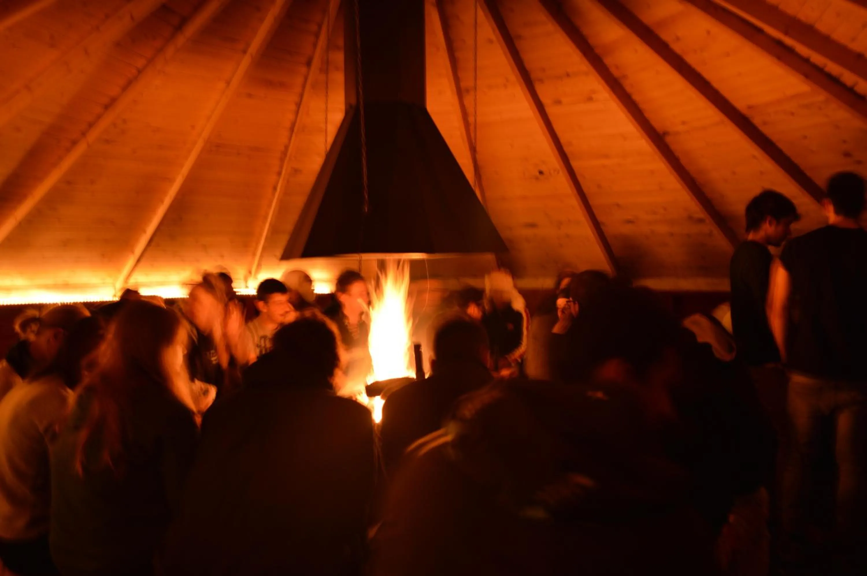 BBQ facilities in Camp Alta Kiruna