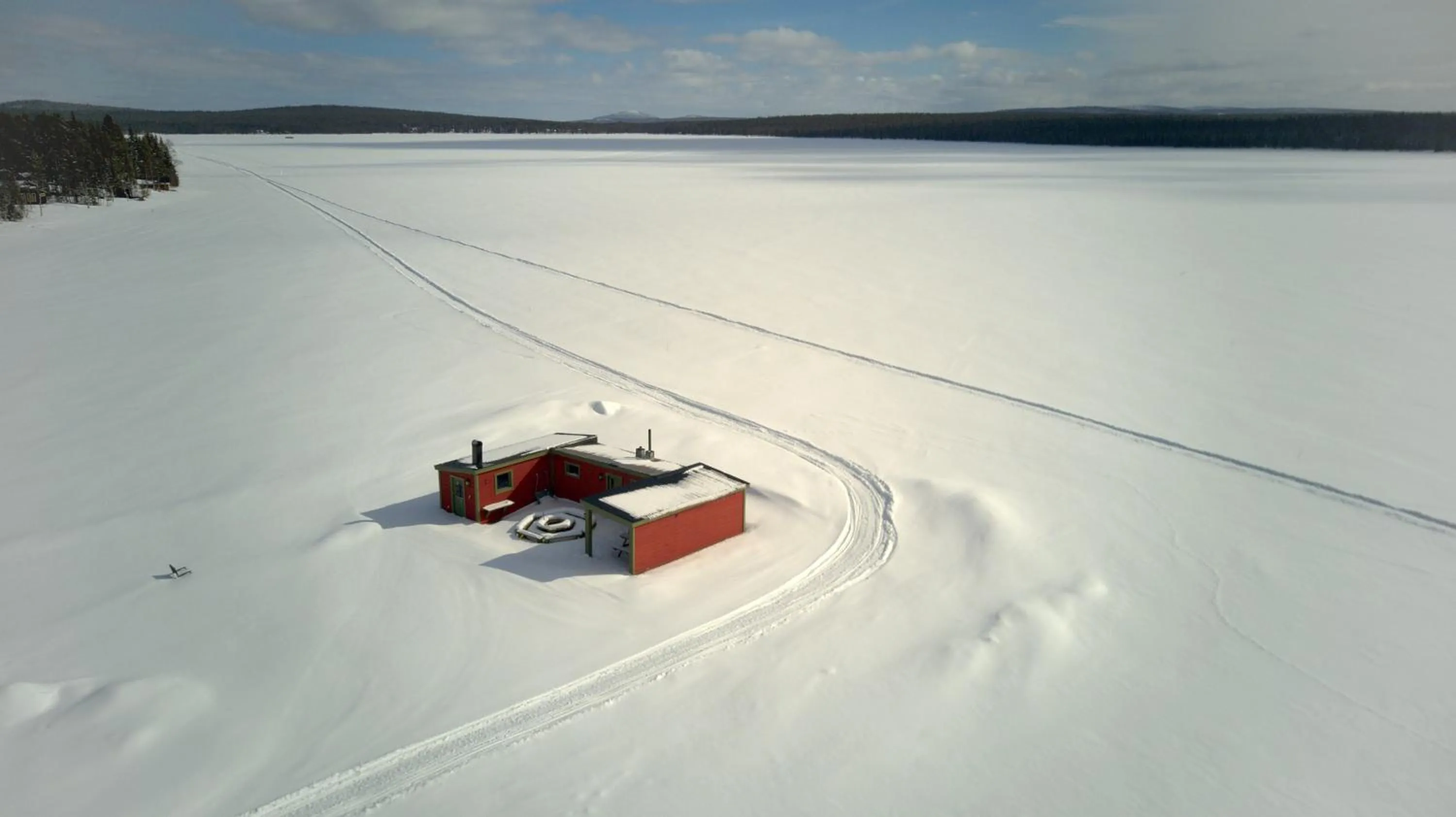 BBQ facilities in Camp Alta Kiruna